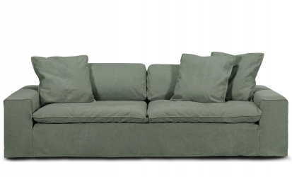 DOVER Grand Deluxe 4-sitssoffa Grön - Handla hos SoffaDirekt