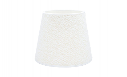 MIA Bouclette Lampskrm 17 cm Vit 