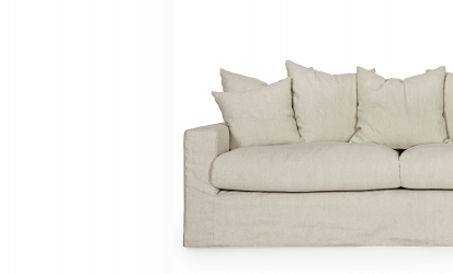 KLDSEL Monaco 3-sitssoffa Khaki