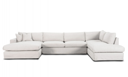 MAXIME U-Soffa Hger Vit