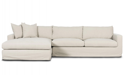 MAXIME Divansoffa Vnster Beige