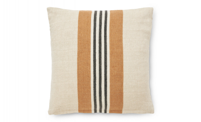 LINNA Kuddfodral Beige/Svart/Rost