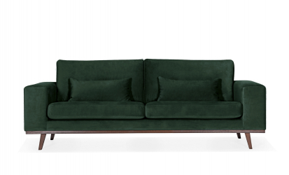 STOCKHOLM 3-sits soffa Velvet Edition Grn
