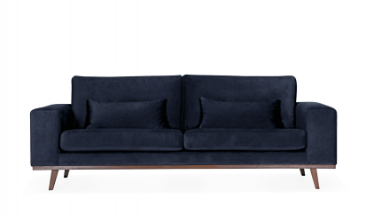 STOCKHOLM 3-sits soffa Velvet Edition Bl