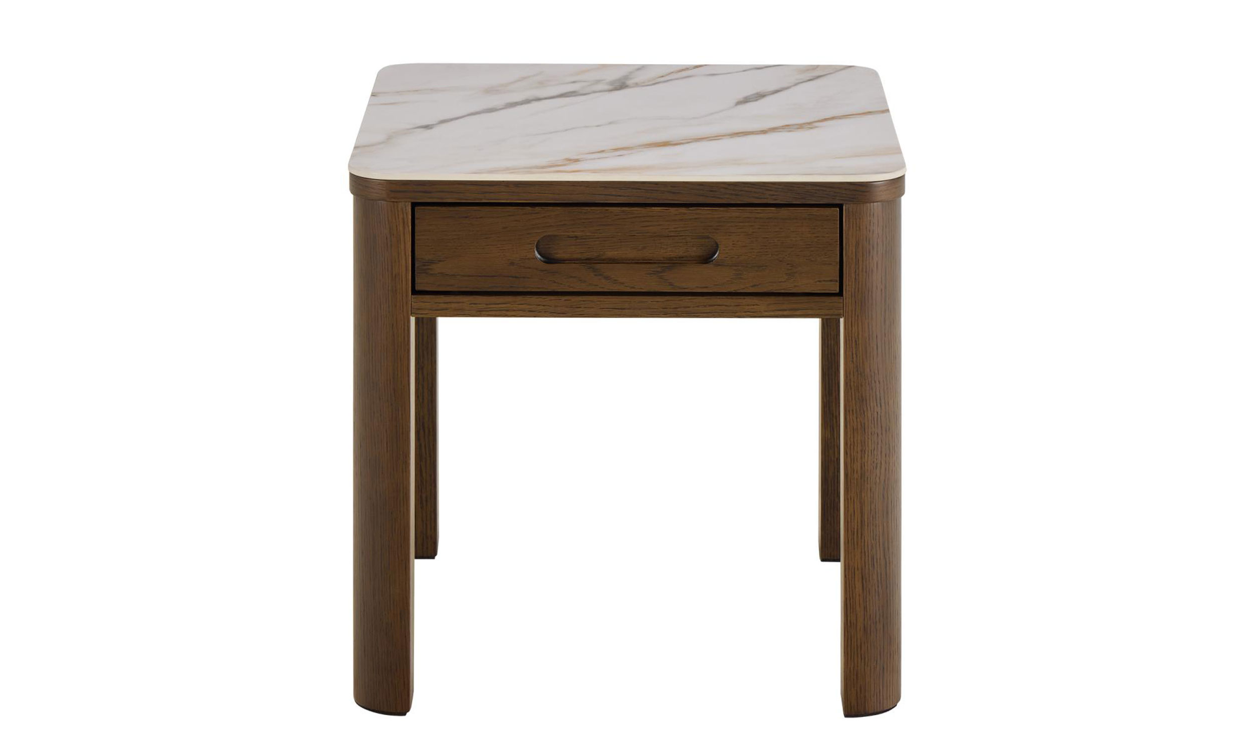 VELORIA Sidobord M�rkbrun