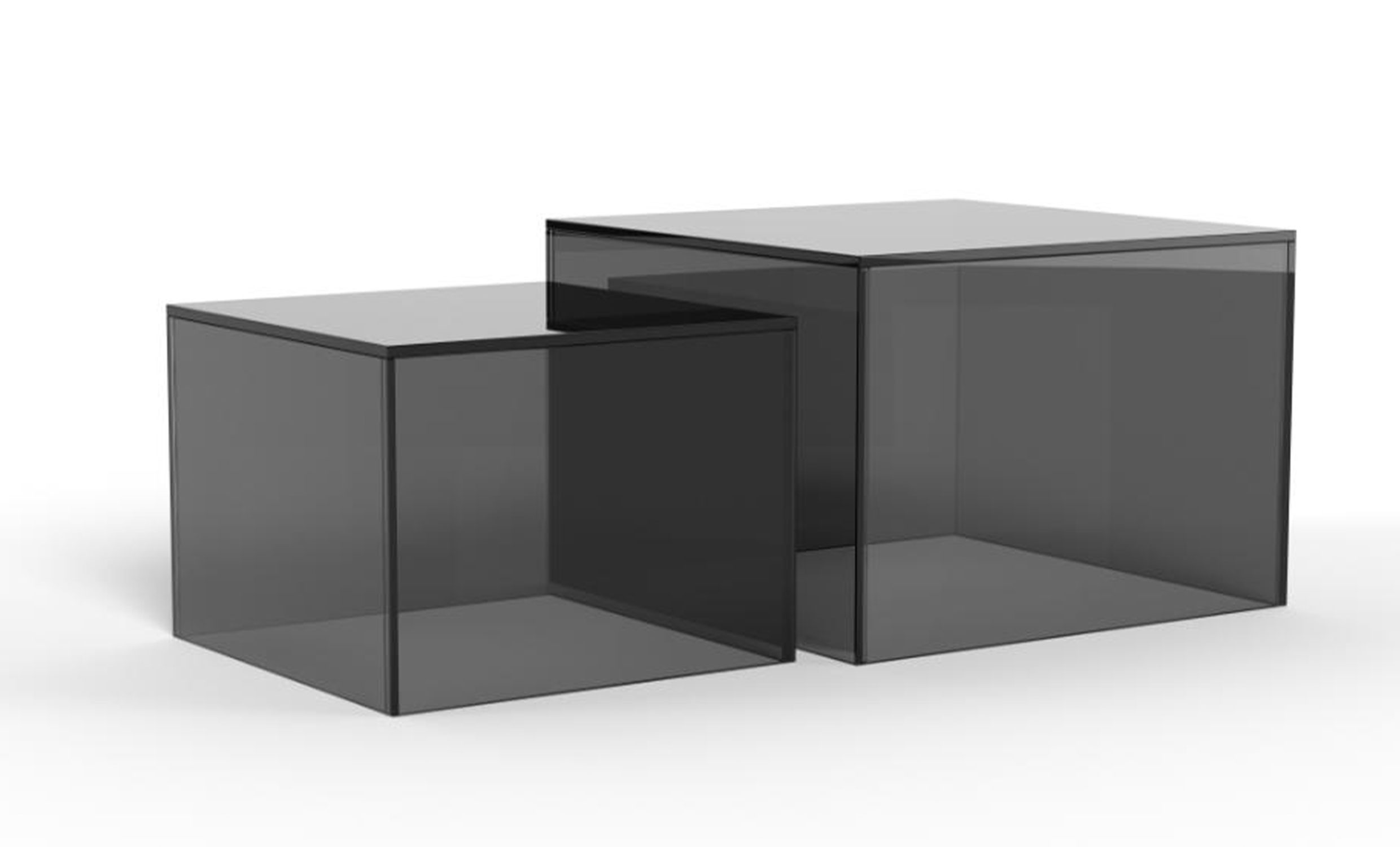 DAISY Soffbord Glas 2-set Gr�