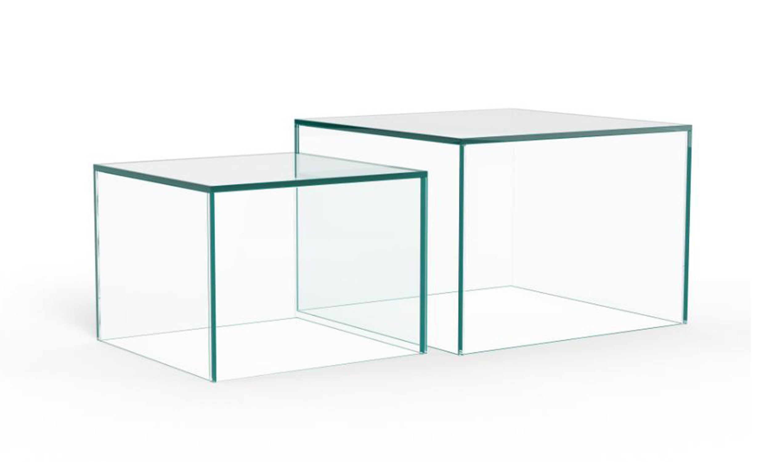 DAISY Soffbord Glas 2-set Klar