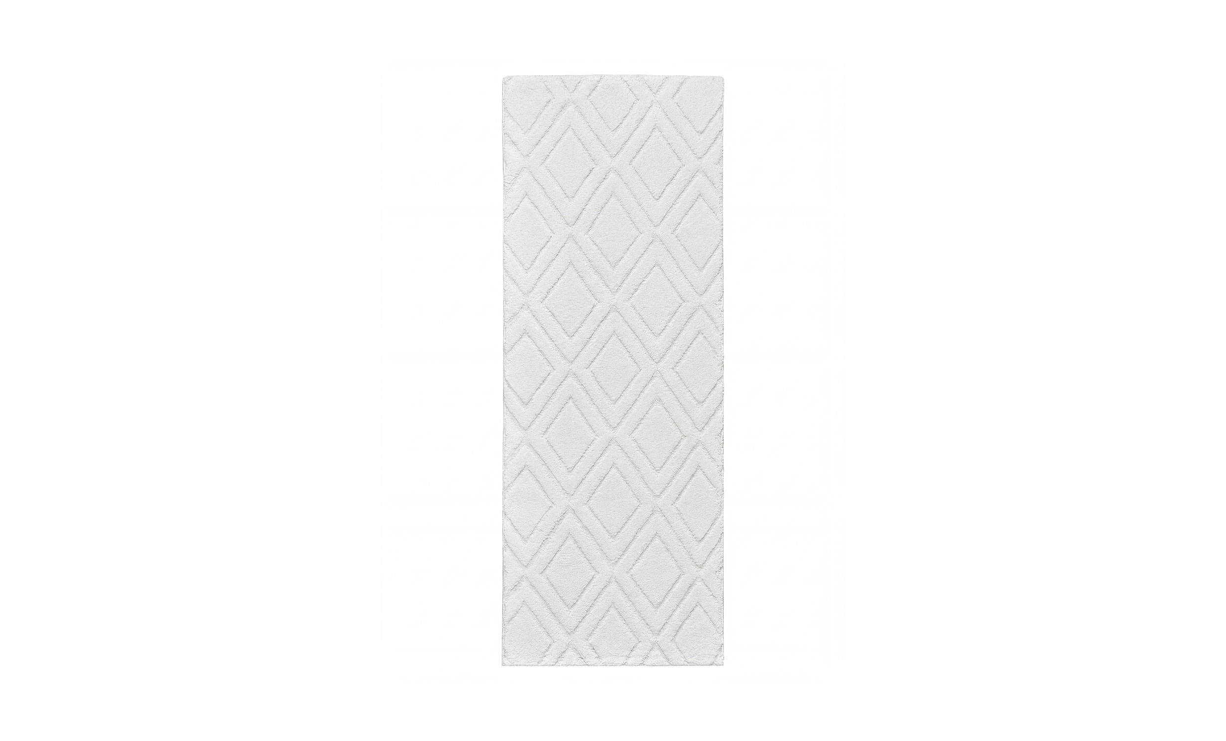 ARGYLE Matta 80x135 Vit