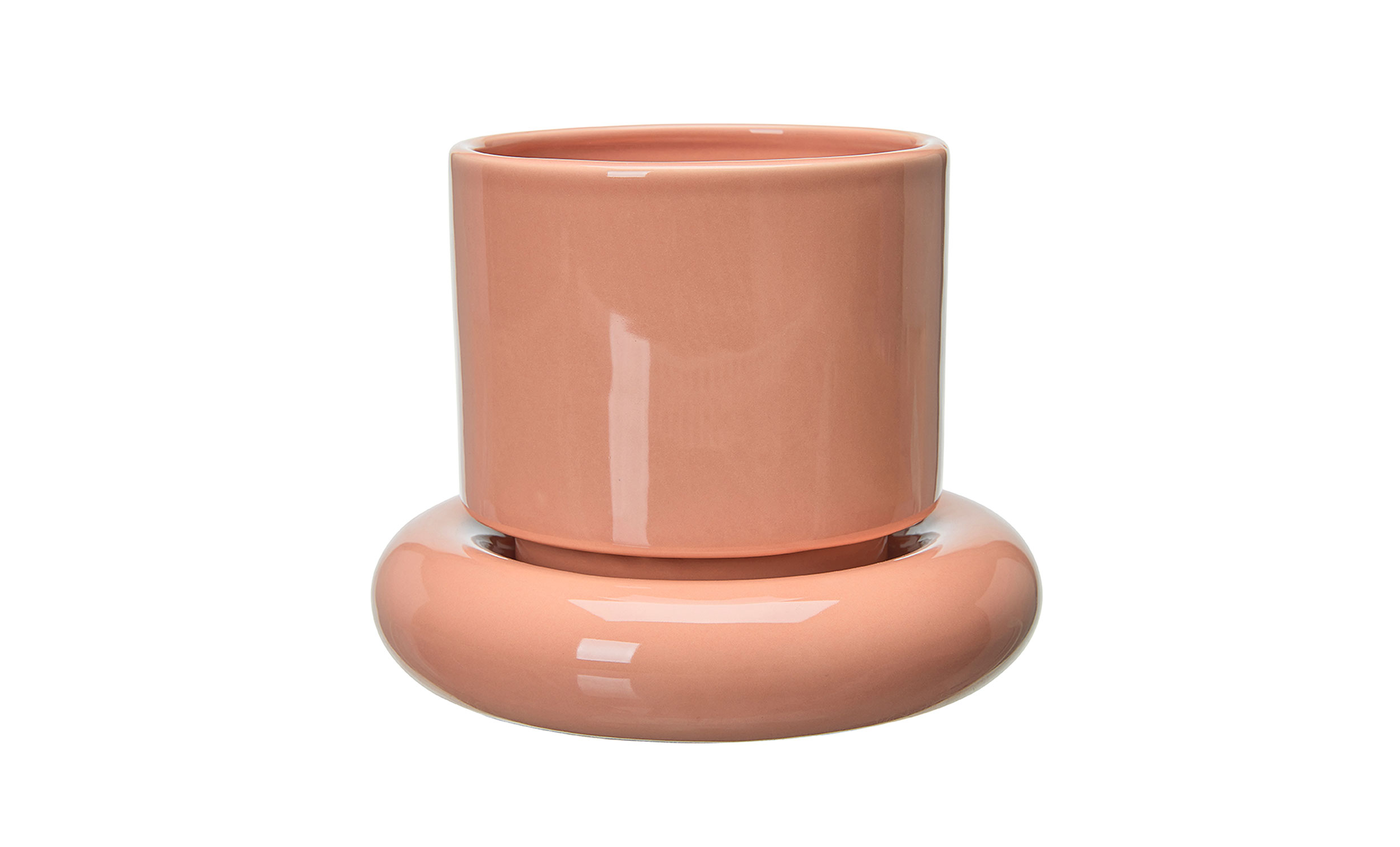 AMARA Kruka 19x15 Persikorosa