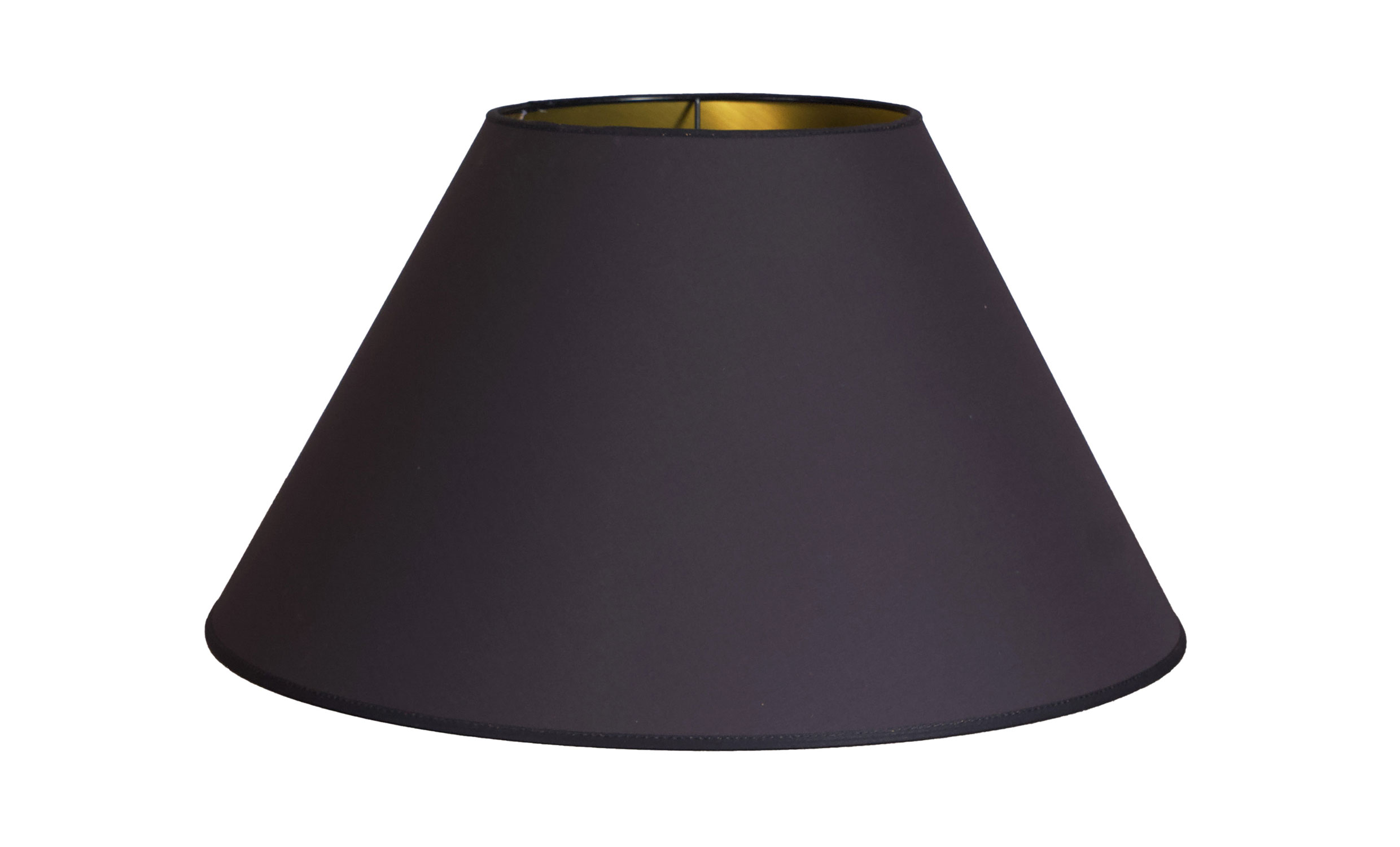EMPIRE Lampskärm 35cm Svart/Guld