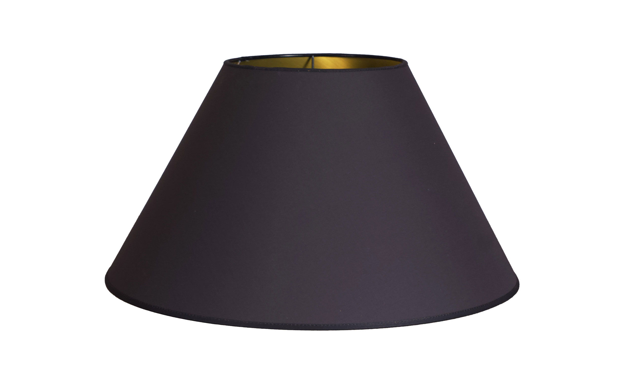 EMPIRE Lampskärm 50cm Svart/Guld