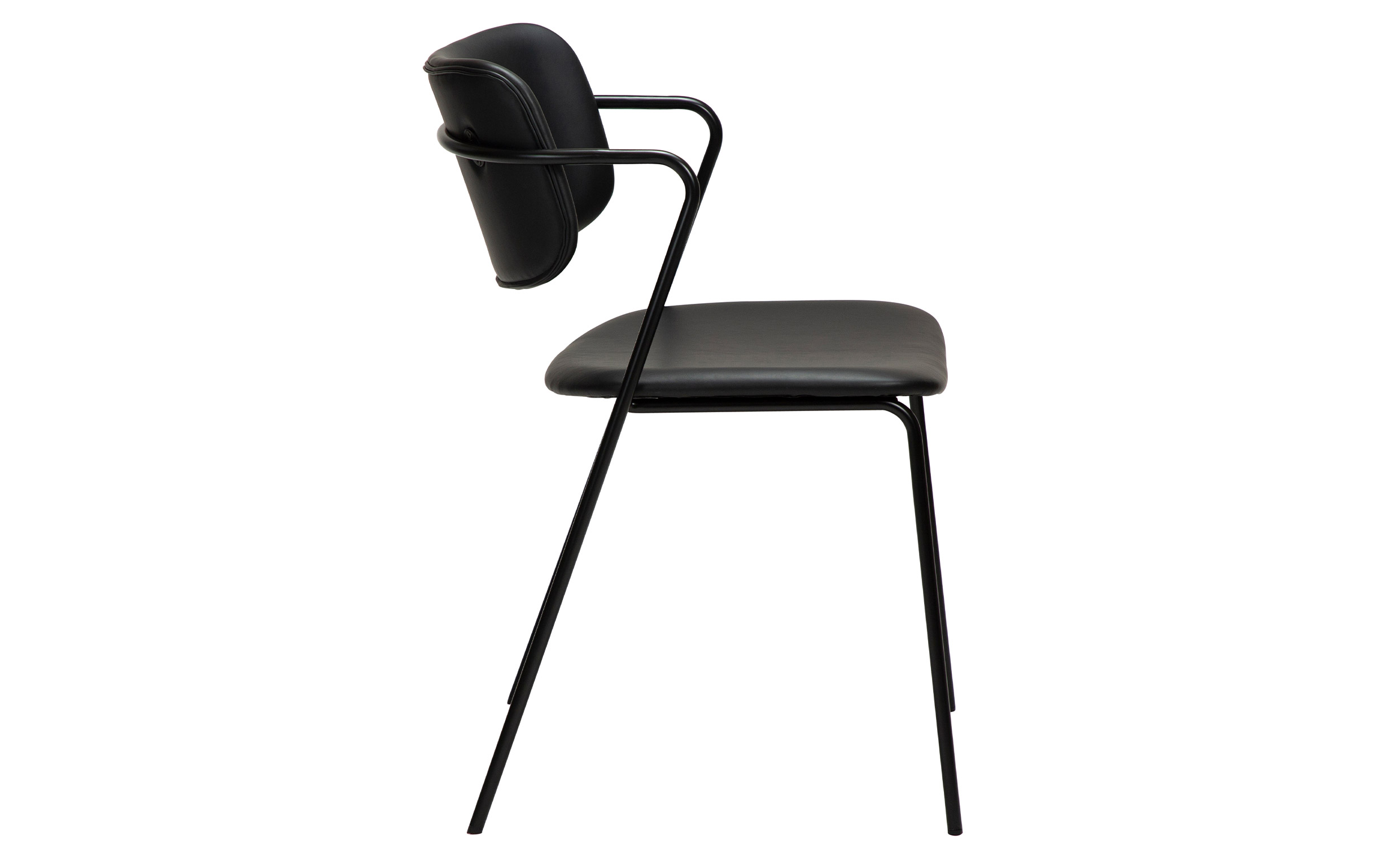 ZED Stol PU Svart från DAN-FORM, bild 2