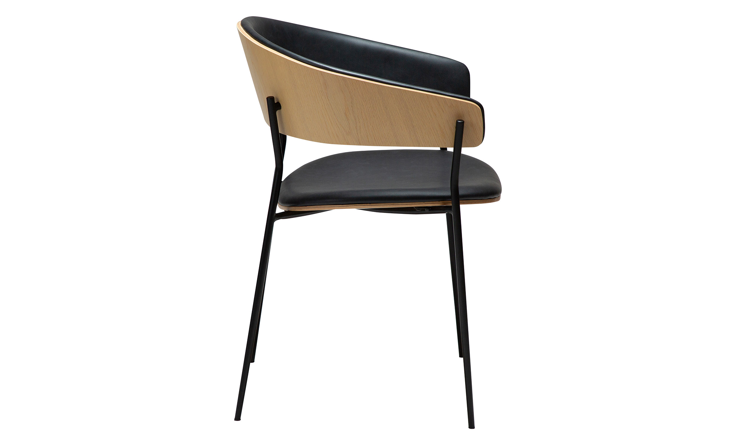 CRIB Stol PU Svart/Vitpigmenterad från DAN-FORM, bild 2