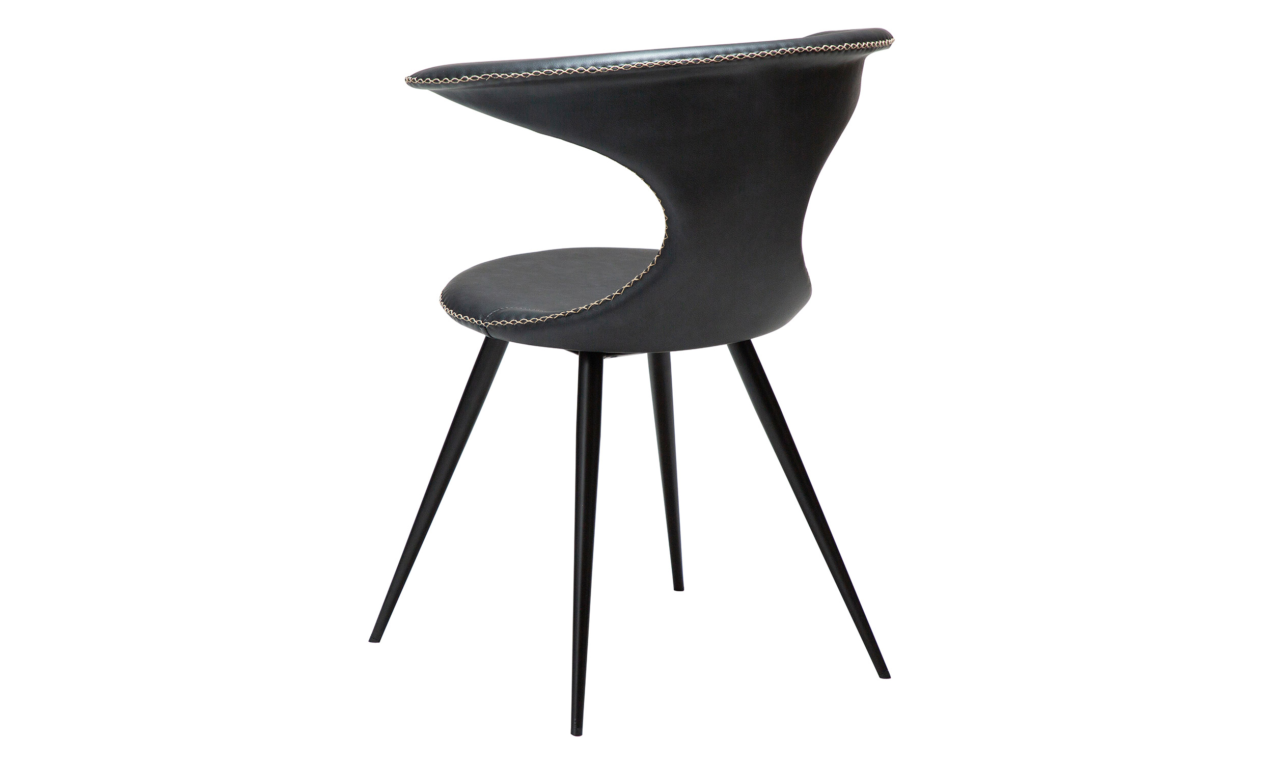 FLAIR Stol PU Svart/Svart från DAN-FORM, bild 2