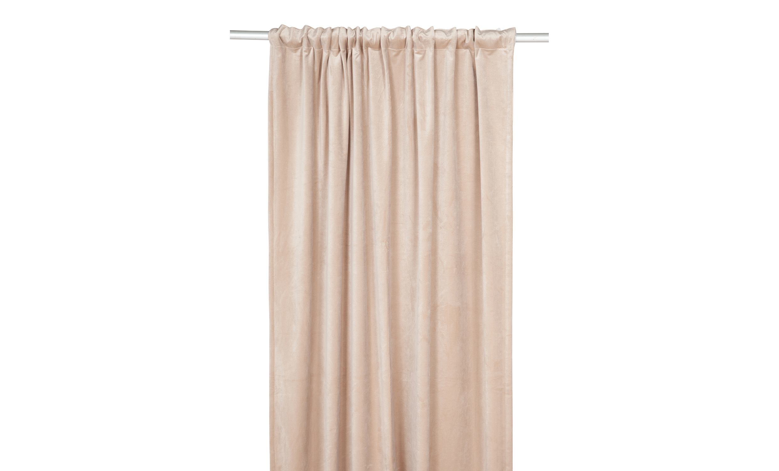 BEA Gardinlngd Sammet Sand 135 X 300 cm