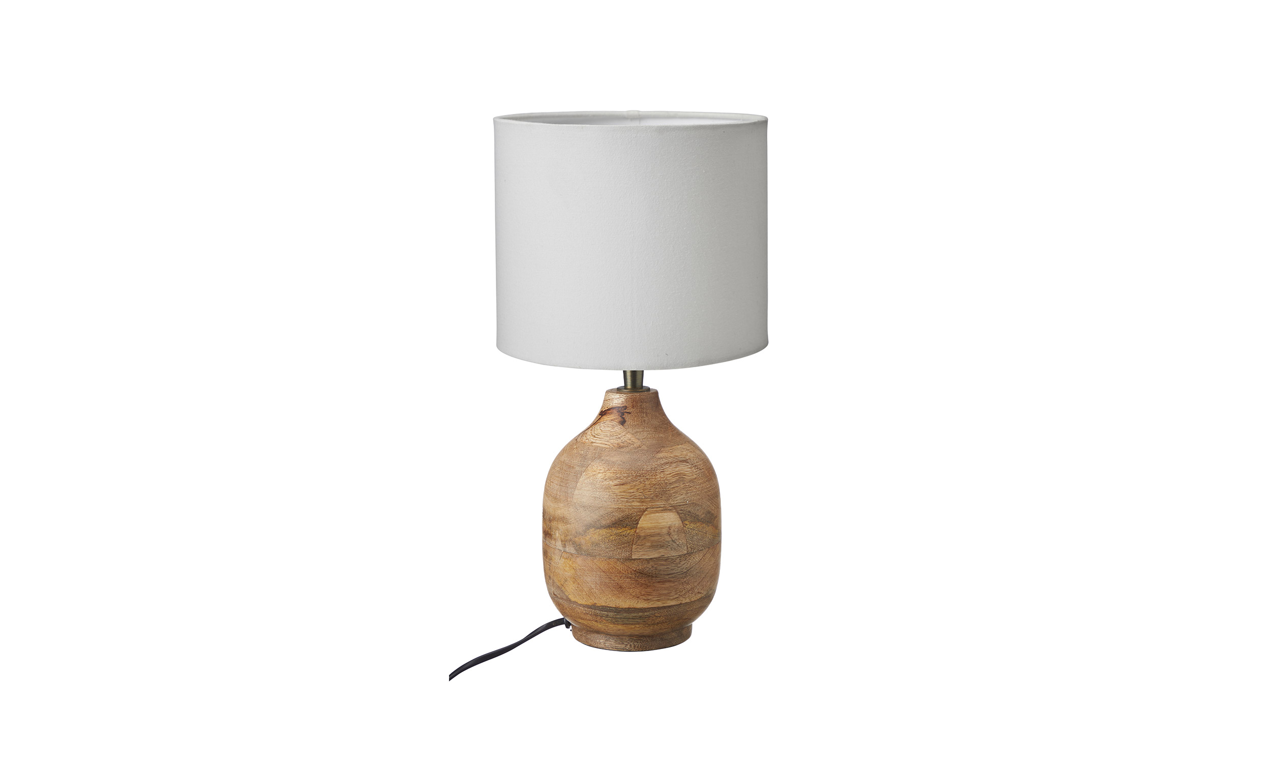 AURA Bordslampa 13x24 Natur/Vit