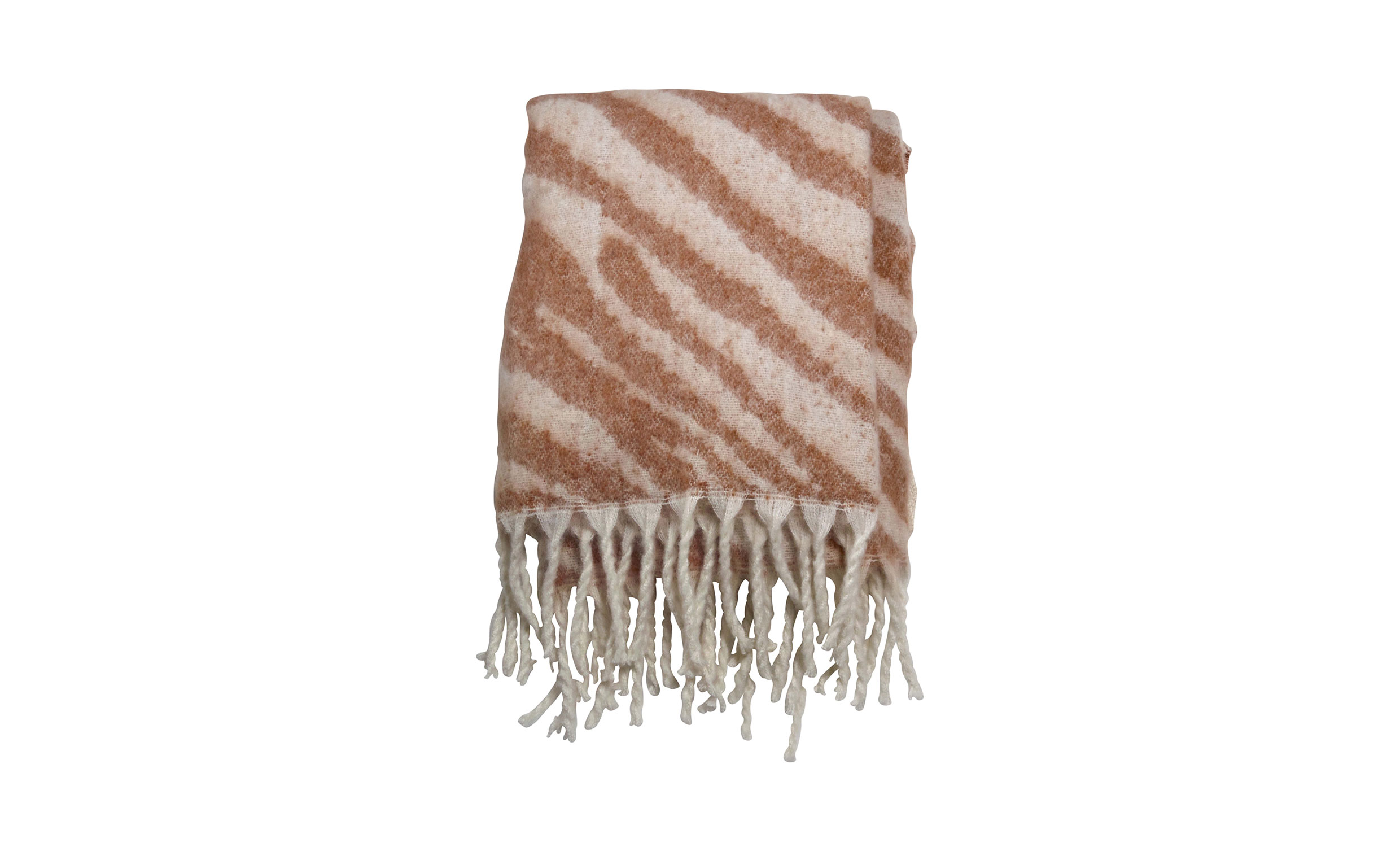 EMMIE Pläd Creme/Beige