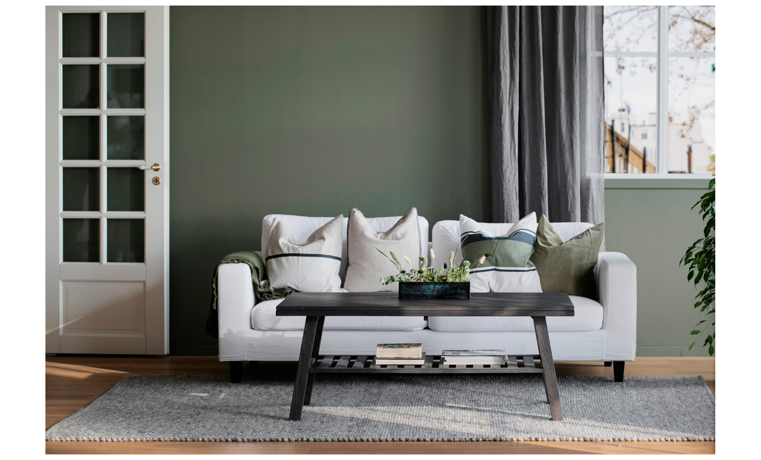 BROOKLYN Soffbord Ek Vitpigmenterad från Rowico Home, bild 2