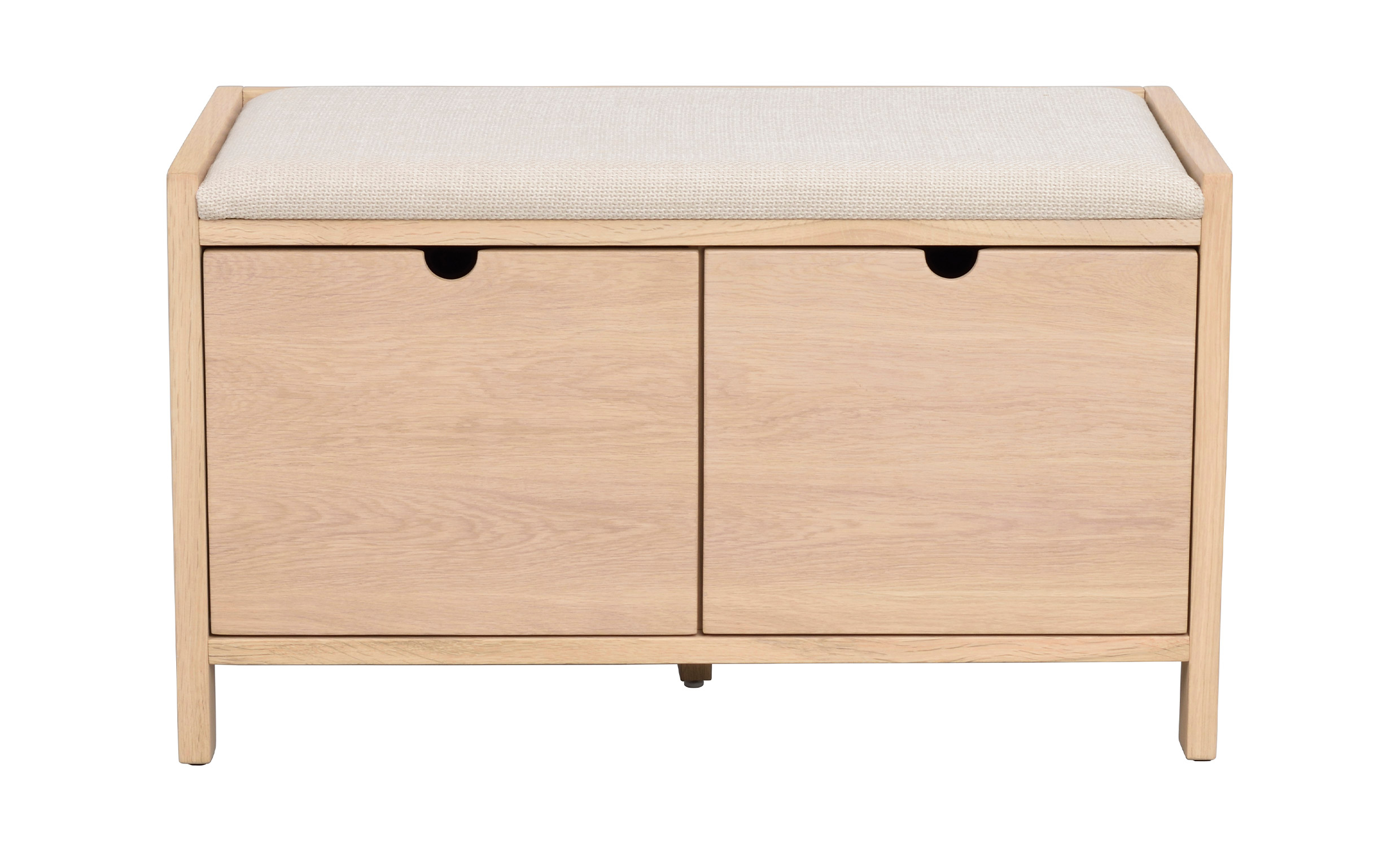 HILLMOND Bänk Vitpigmenterad/Beige från Rowico Home, bild 2