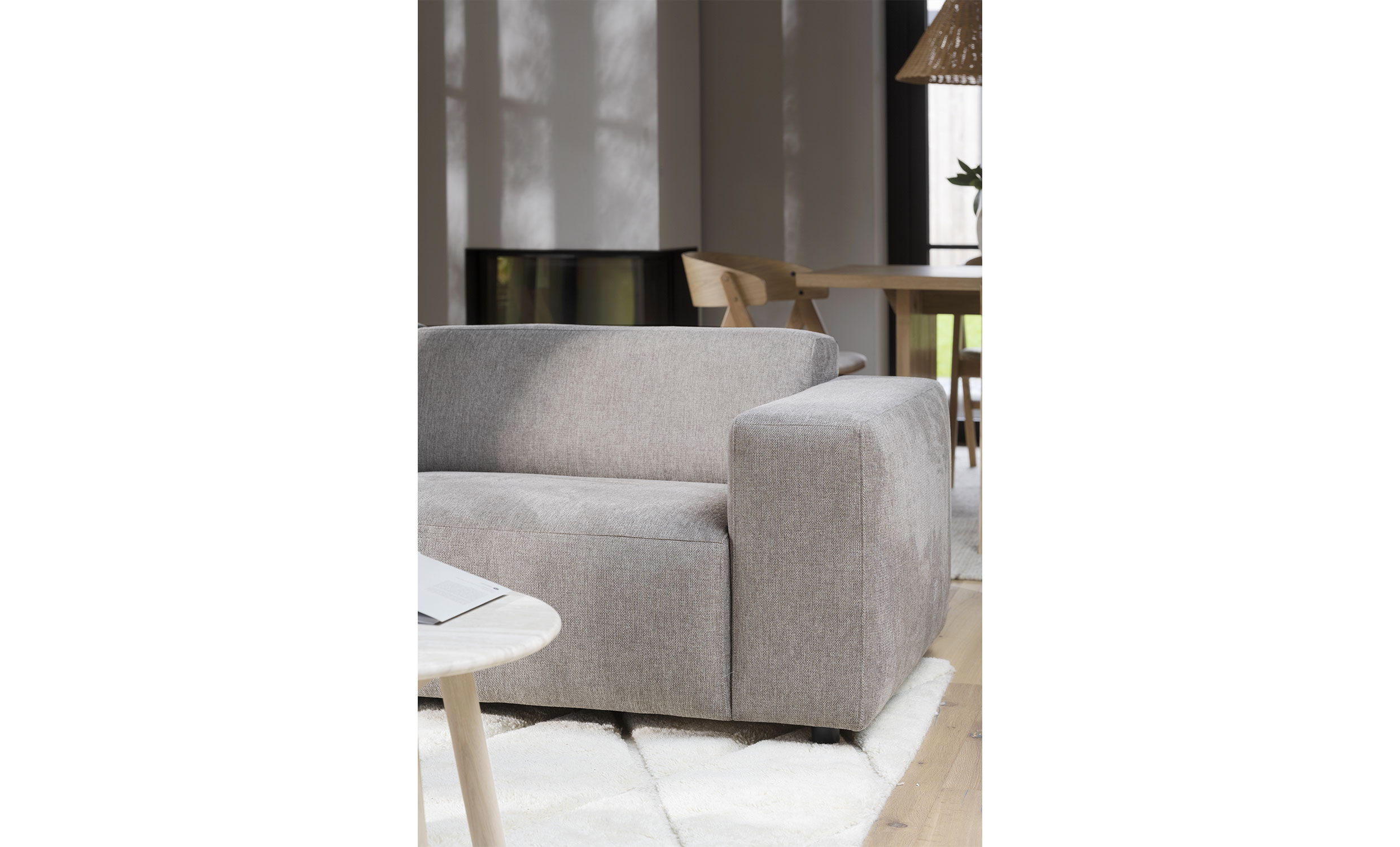 WILLARD soffa 4-sits beige från Rowico Home, bild 2