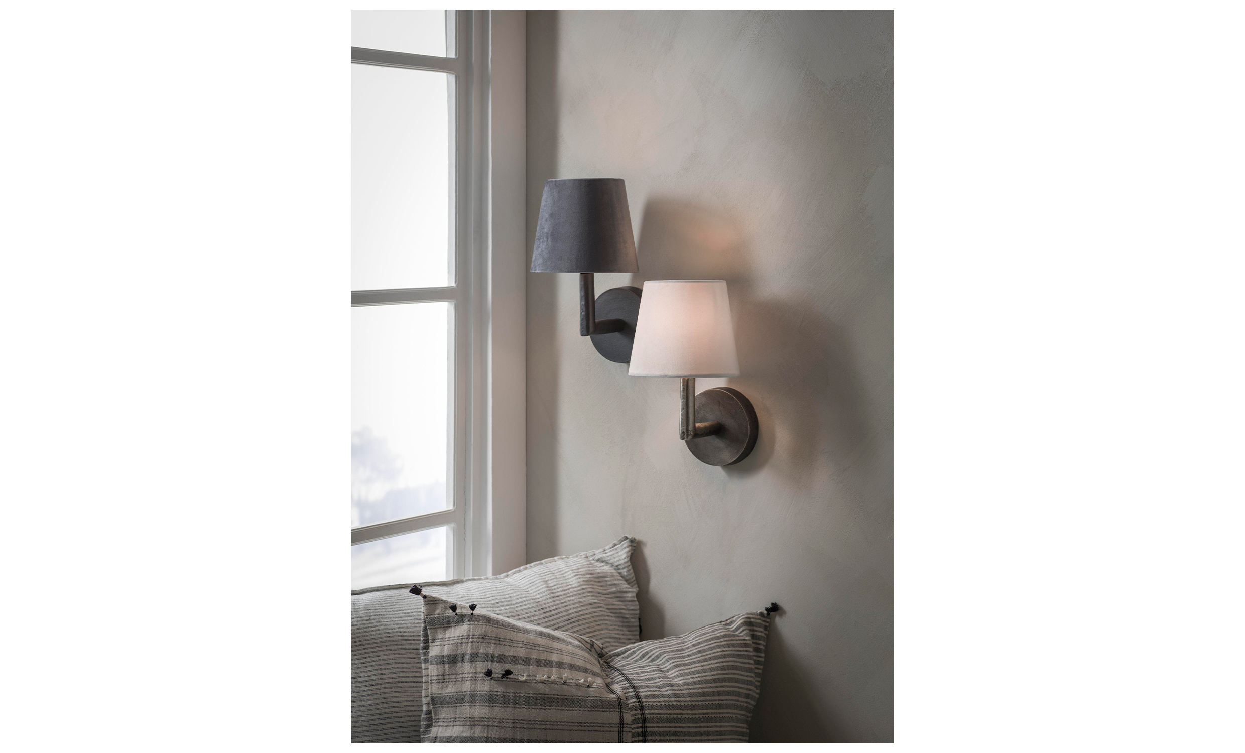 COLUMBUS Vägglampa Råsilver H22 från PR Home, bild 2