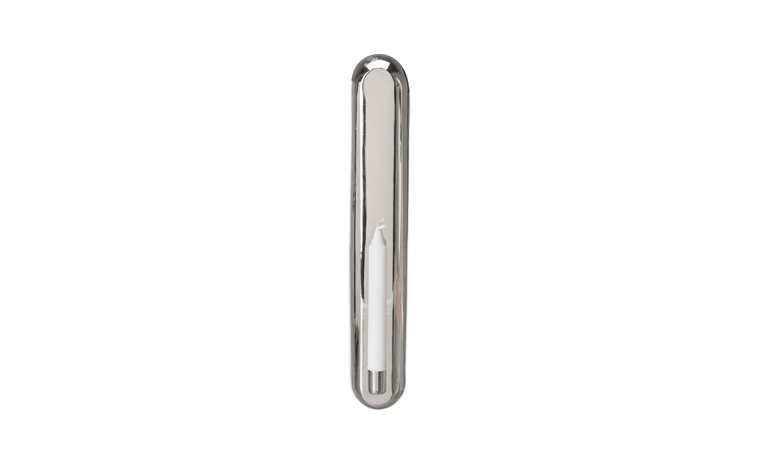 AVERY Väggljusstake Krom