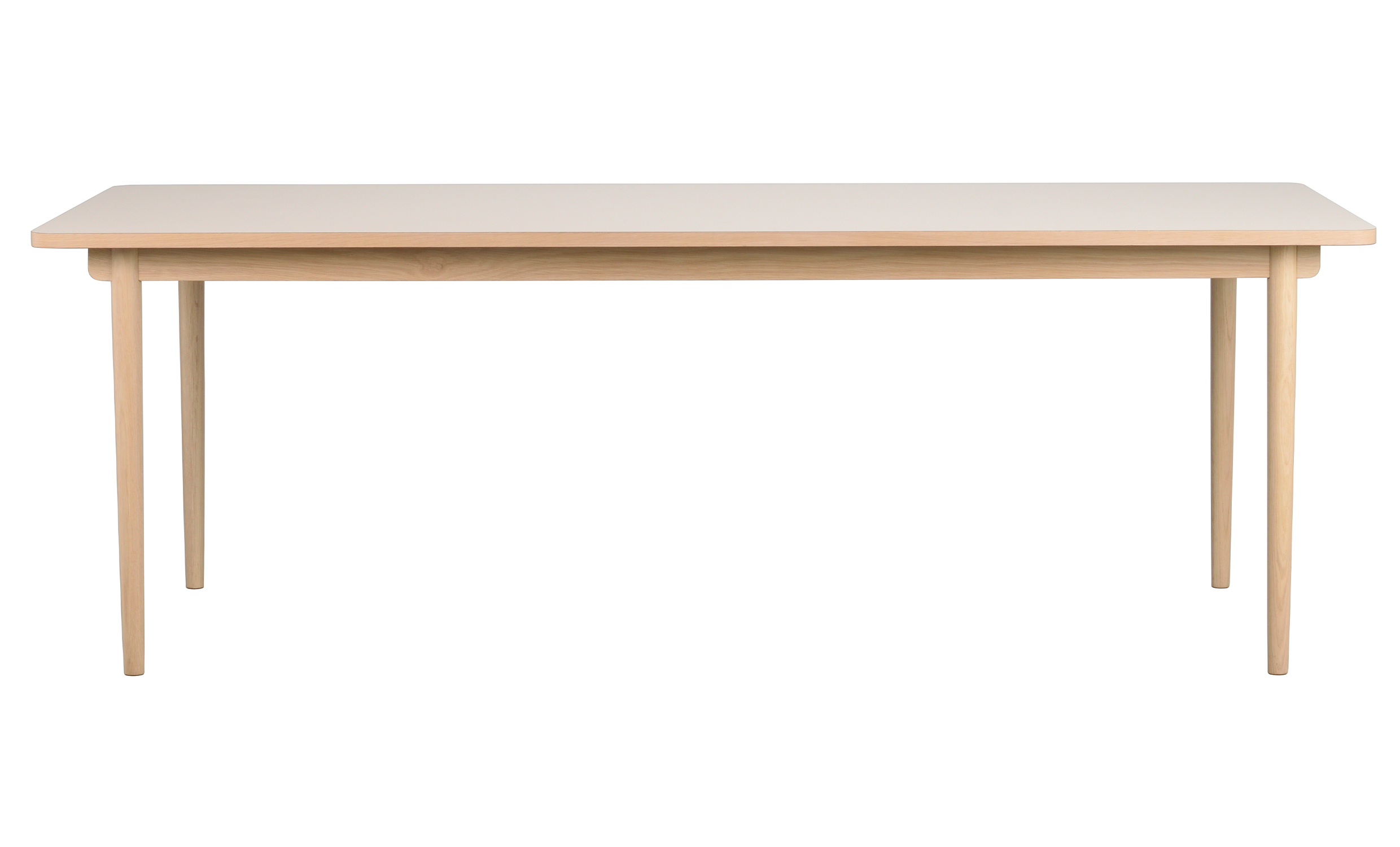 FAIRMOUNT Matbord 220 Vitpig Ek