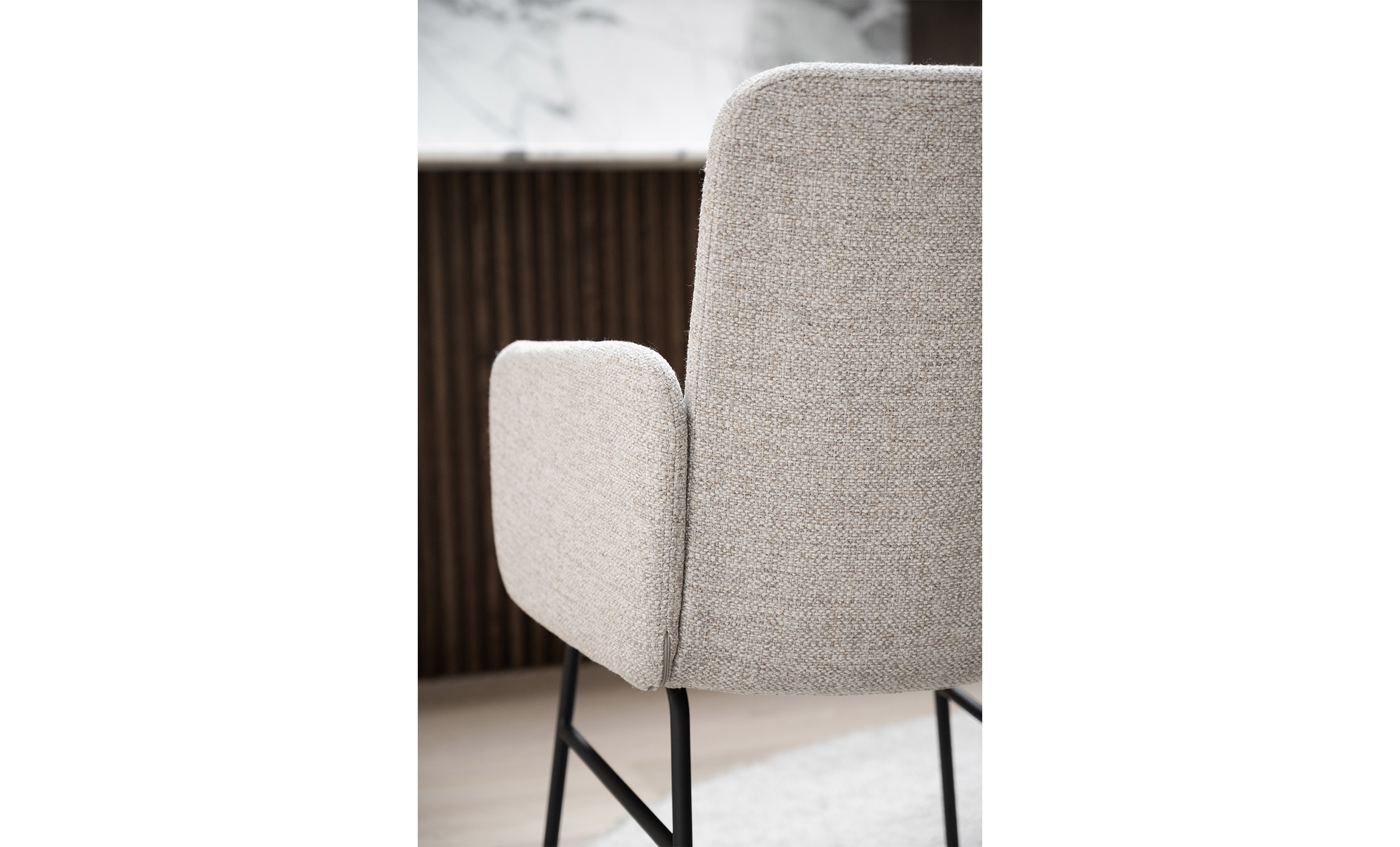 CONKLIN Karmstol Ljusbeige från Rowico Home, bild 2