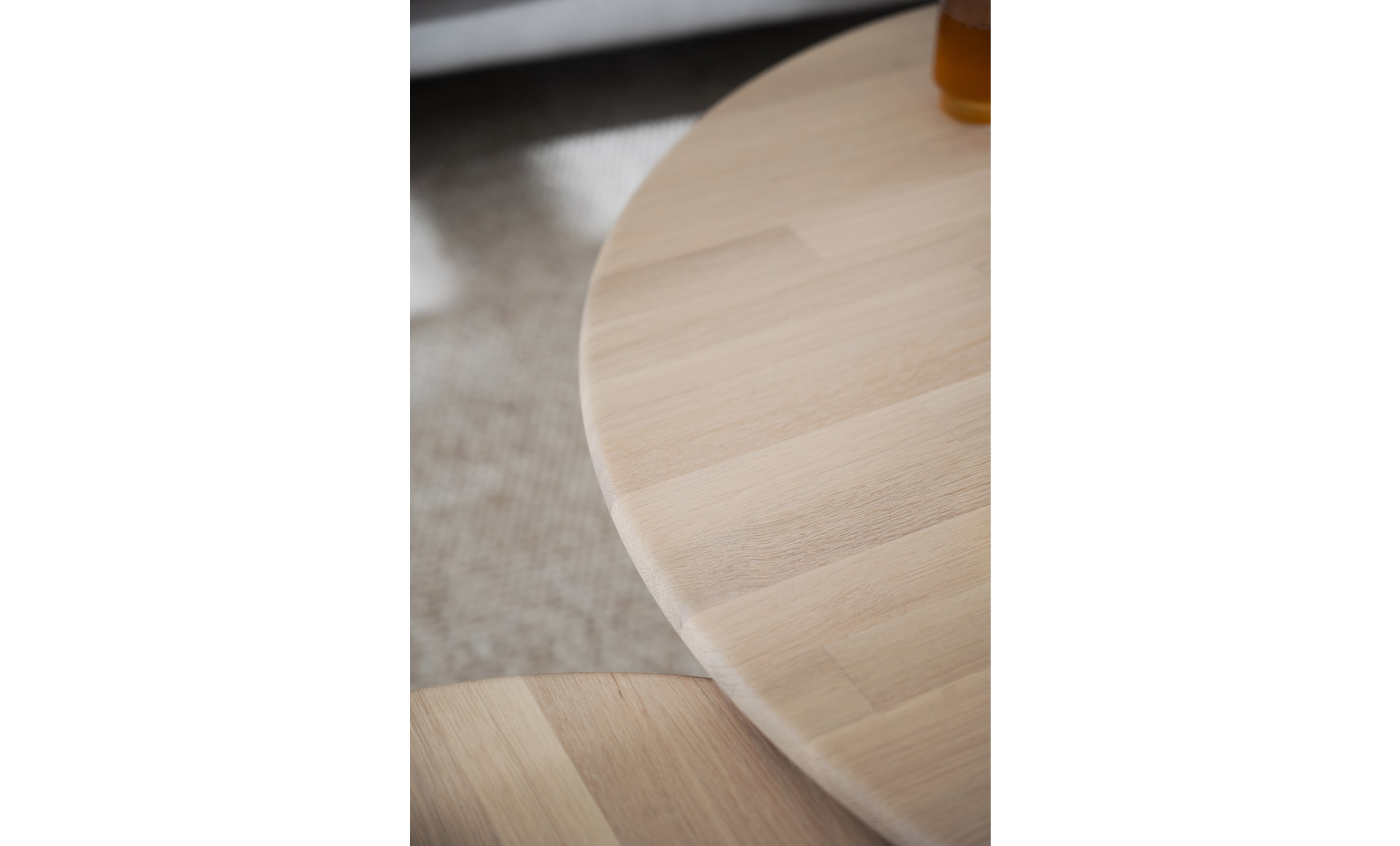 TOMPKINS Soffbord 90 Vitpigmenterad Ek från Rowico Home, bild 2