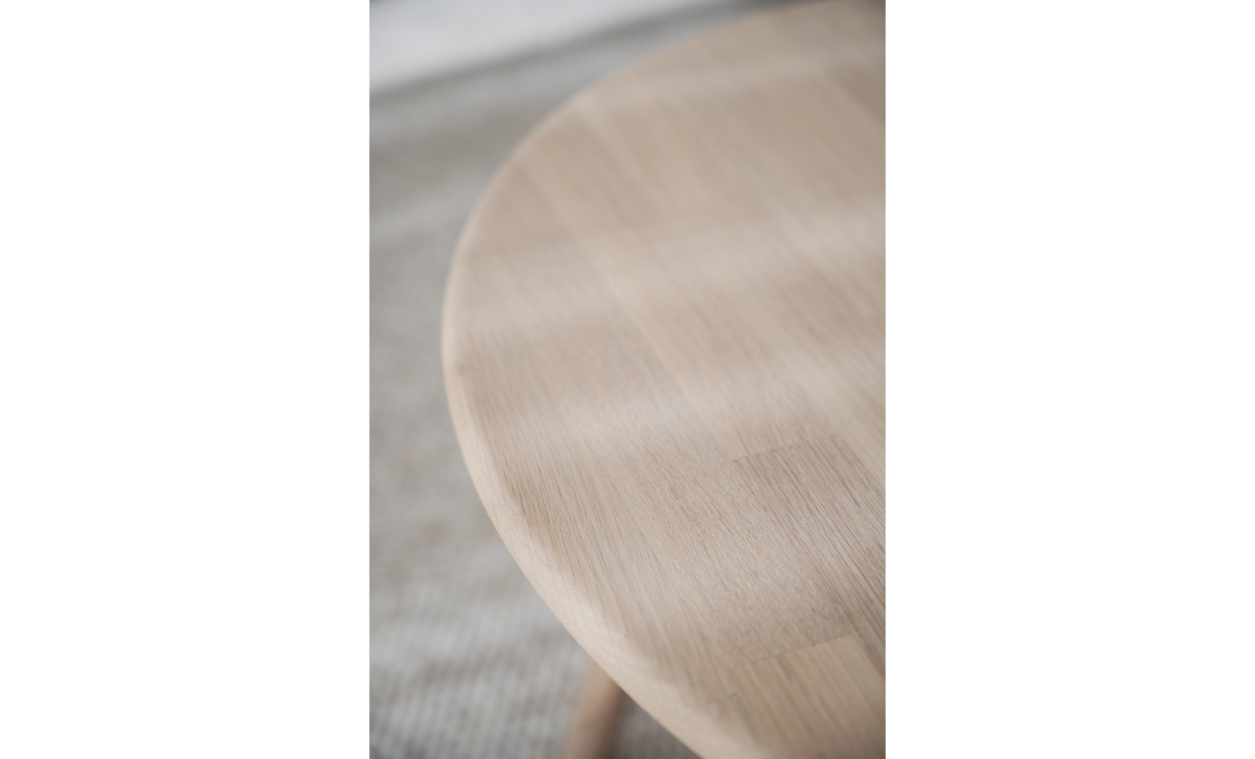 TOMPKINS Soffbord 60 Vitpigmenterad Ek från Rowico Home, bild 2