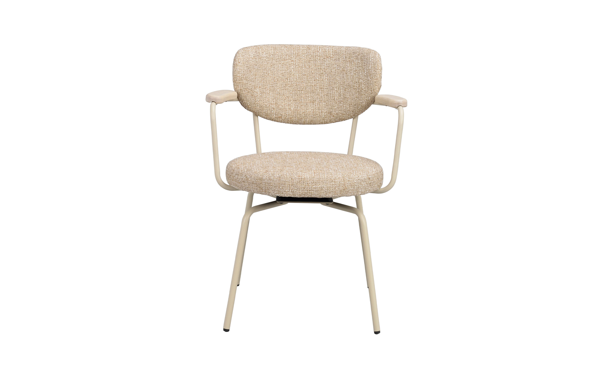 MERRICK Karmstol Mörkbeige, Metal Beige