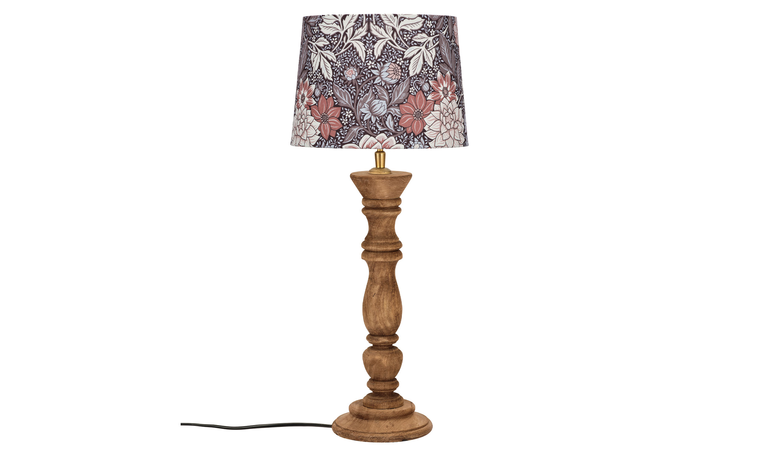 LODGE Bordslampa Dahlia Brun