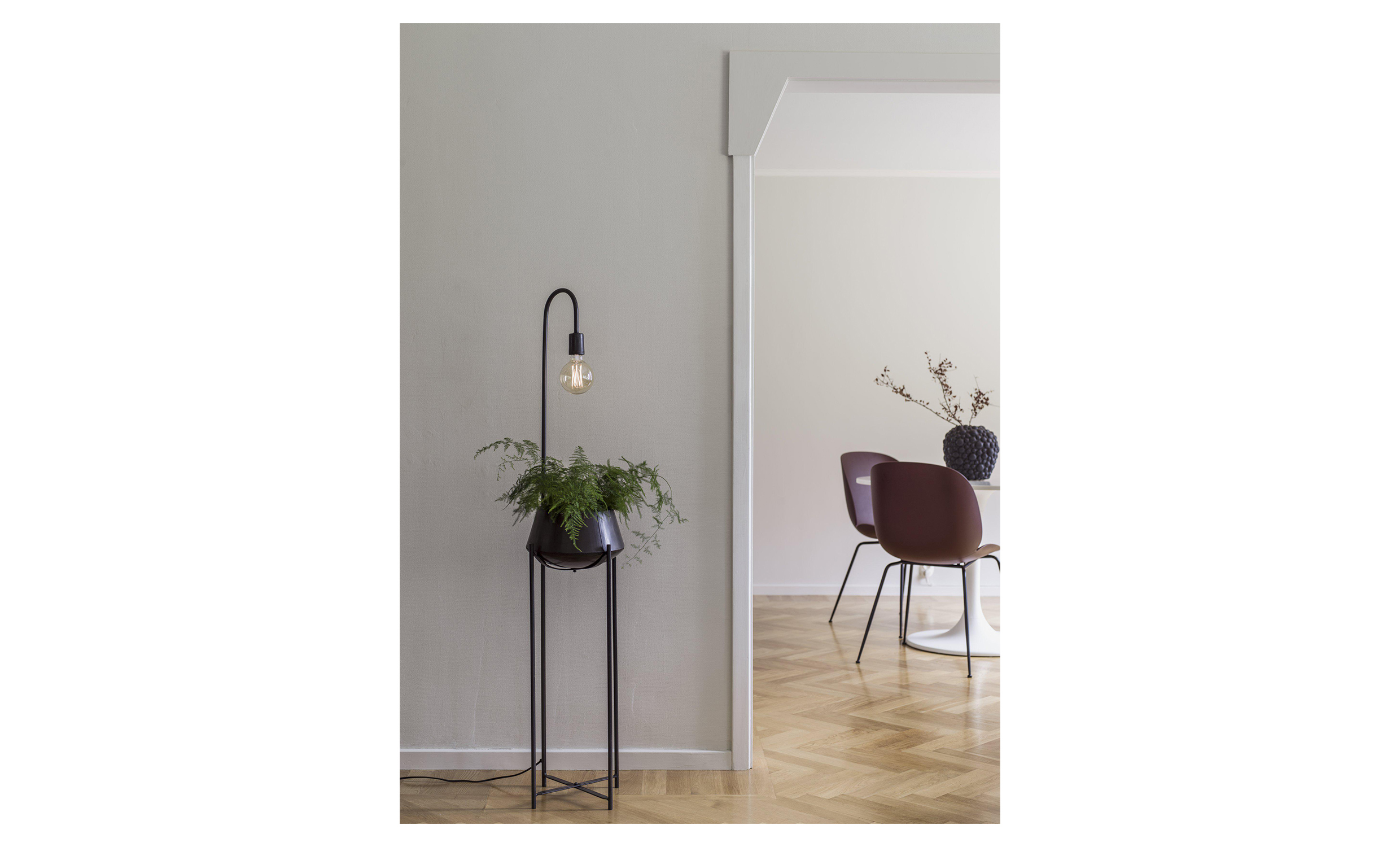 CORNELIA Blomkruka Med Belysning Svart H140 från PR Home, bild 2