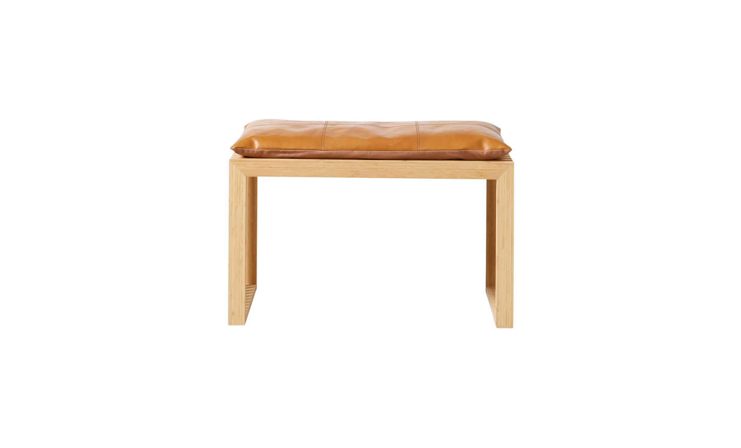 RIB Set Bambu 2-sits Bnk Brun Skinndyna