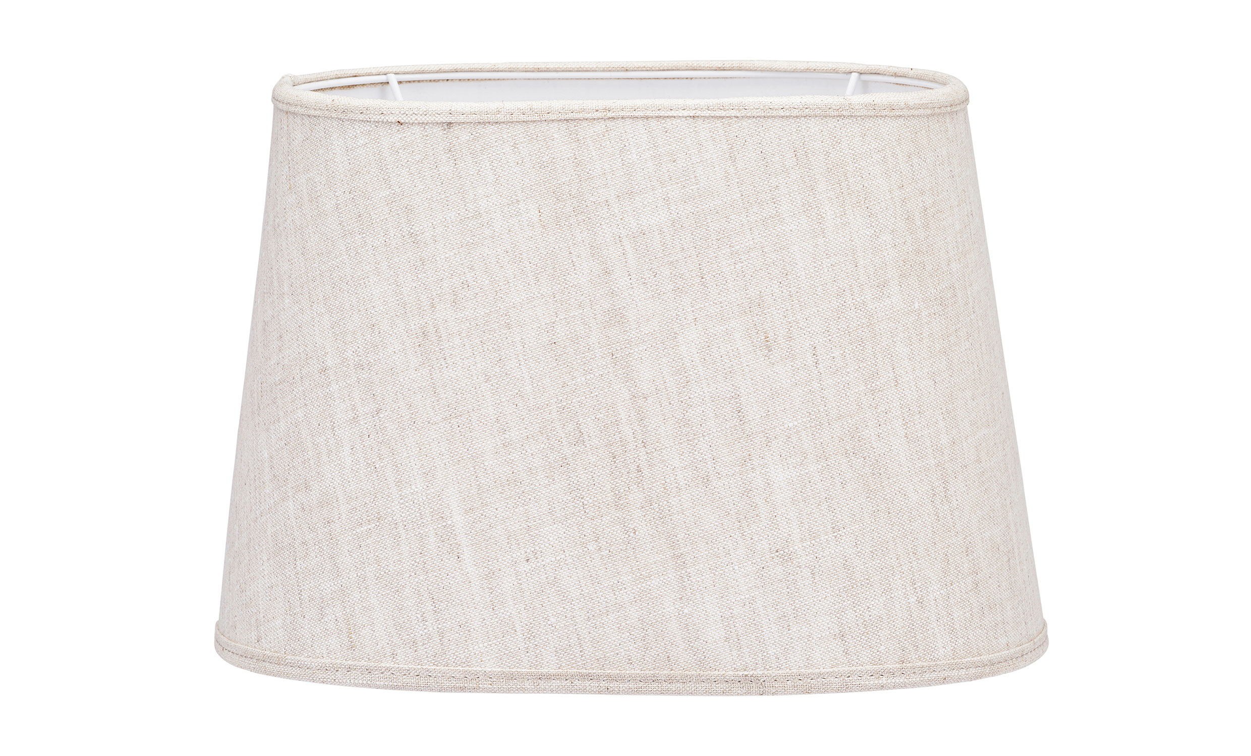 OMERA Lampskrm 27cm Lin/Vit