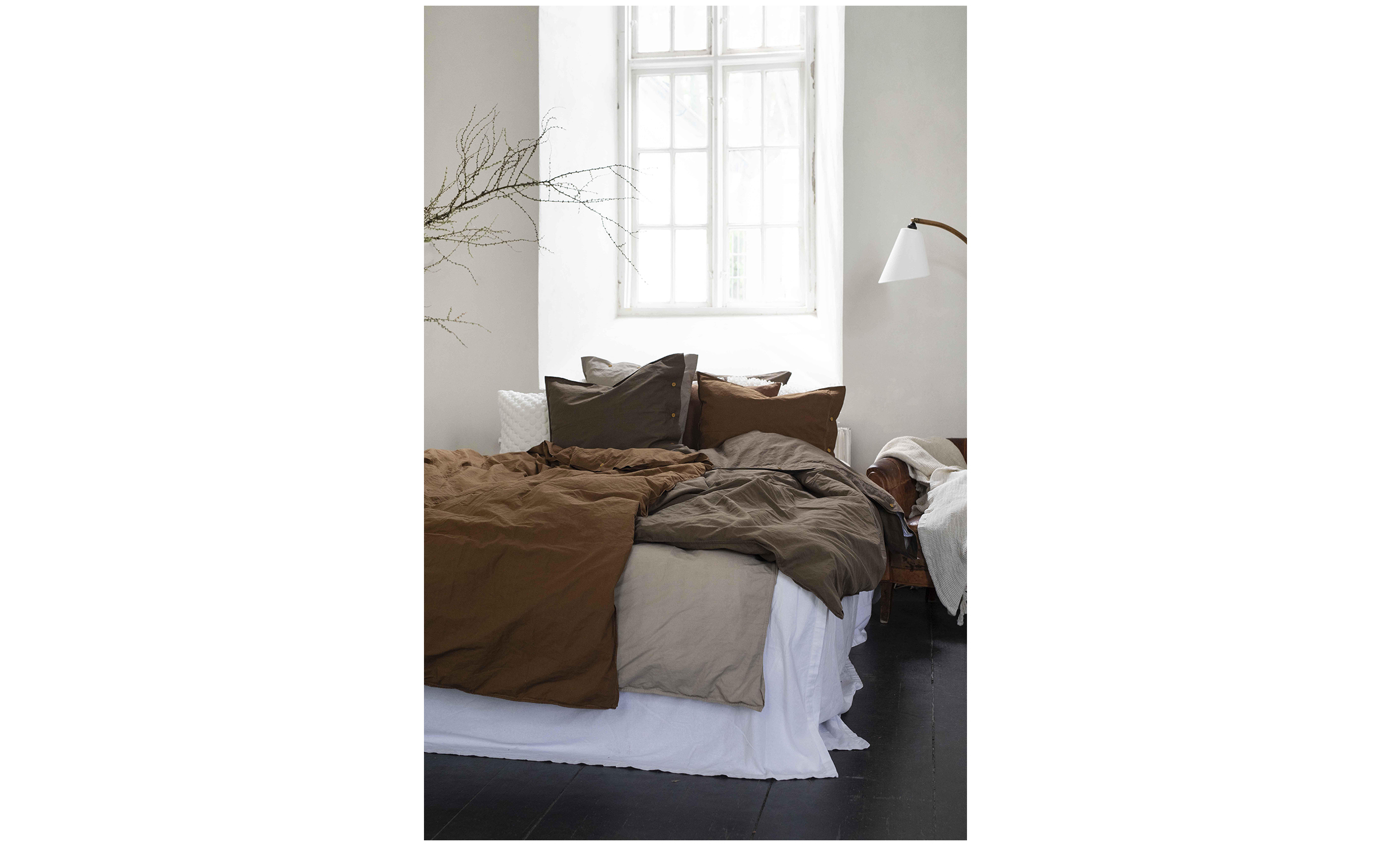 HYGGE Bäddset Kingsize Konjak från SoffaDirekt, bild 2