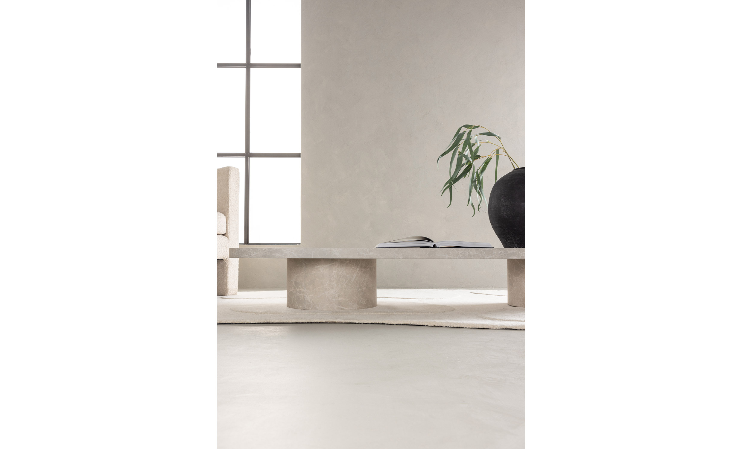 LEONA Soffbord Beige från SoffaDirekt, bild 2