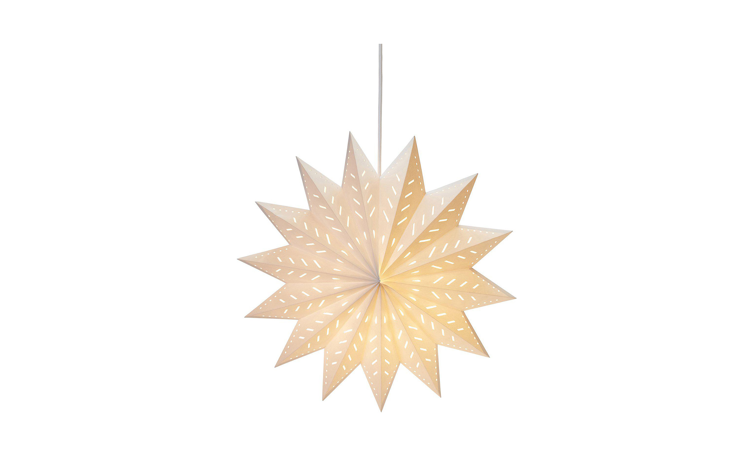 ALFA Julstjrna 60cm Vit