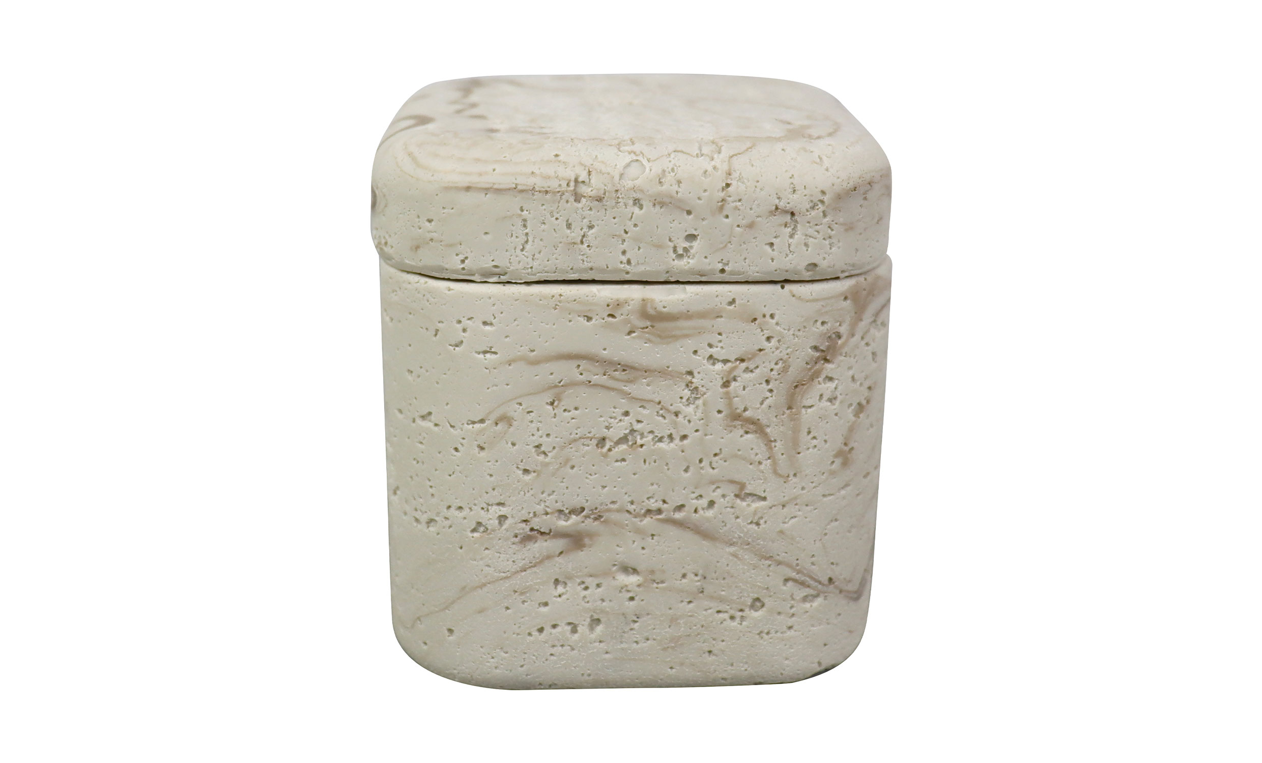 LINETT Skl med lock Beige