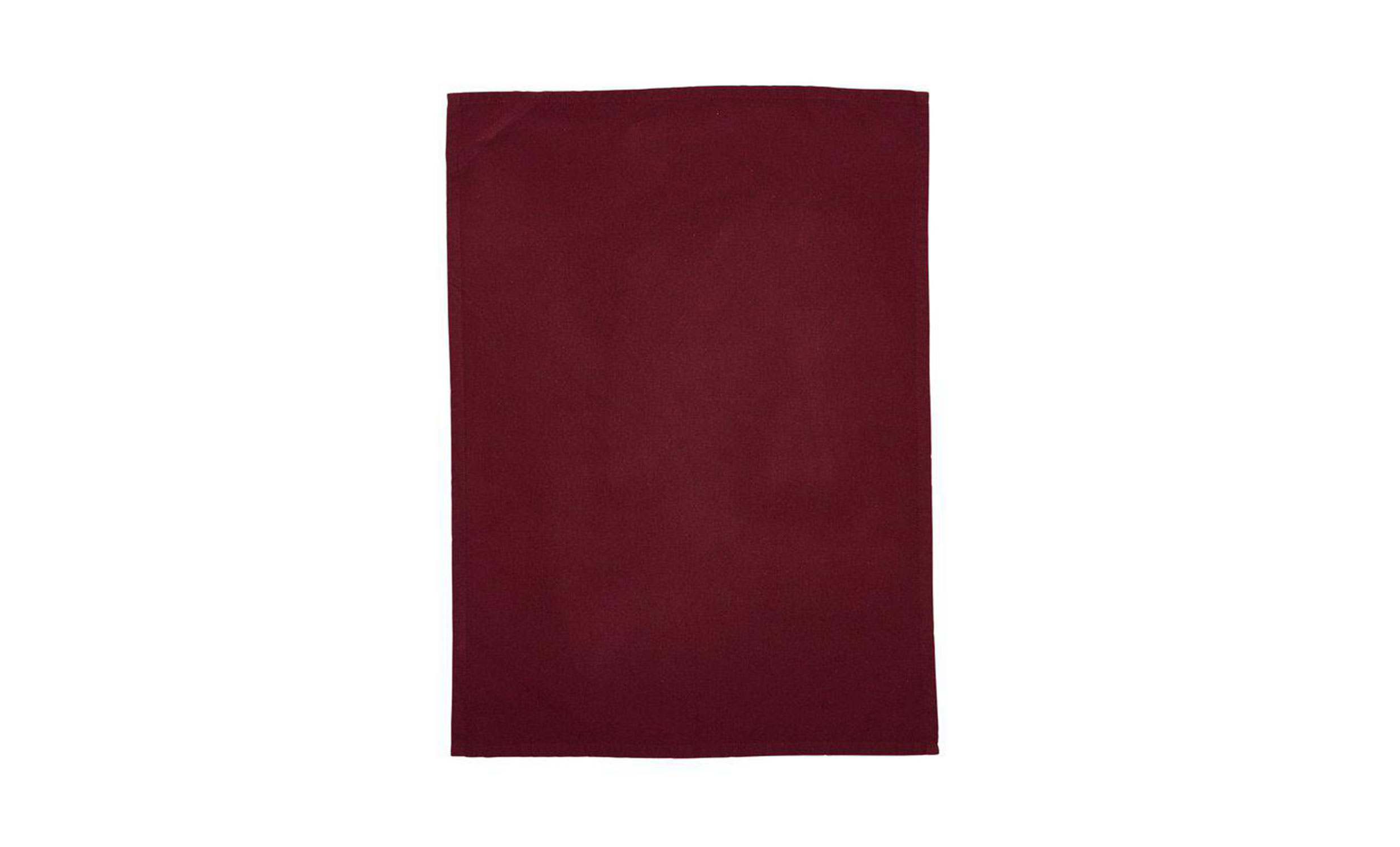 VIDA Kökshandduk Vinröd