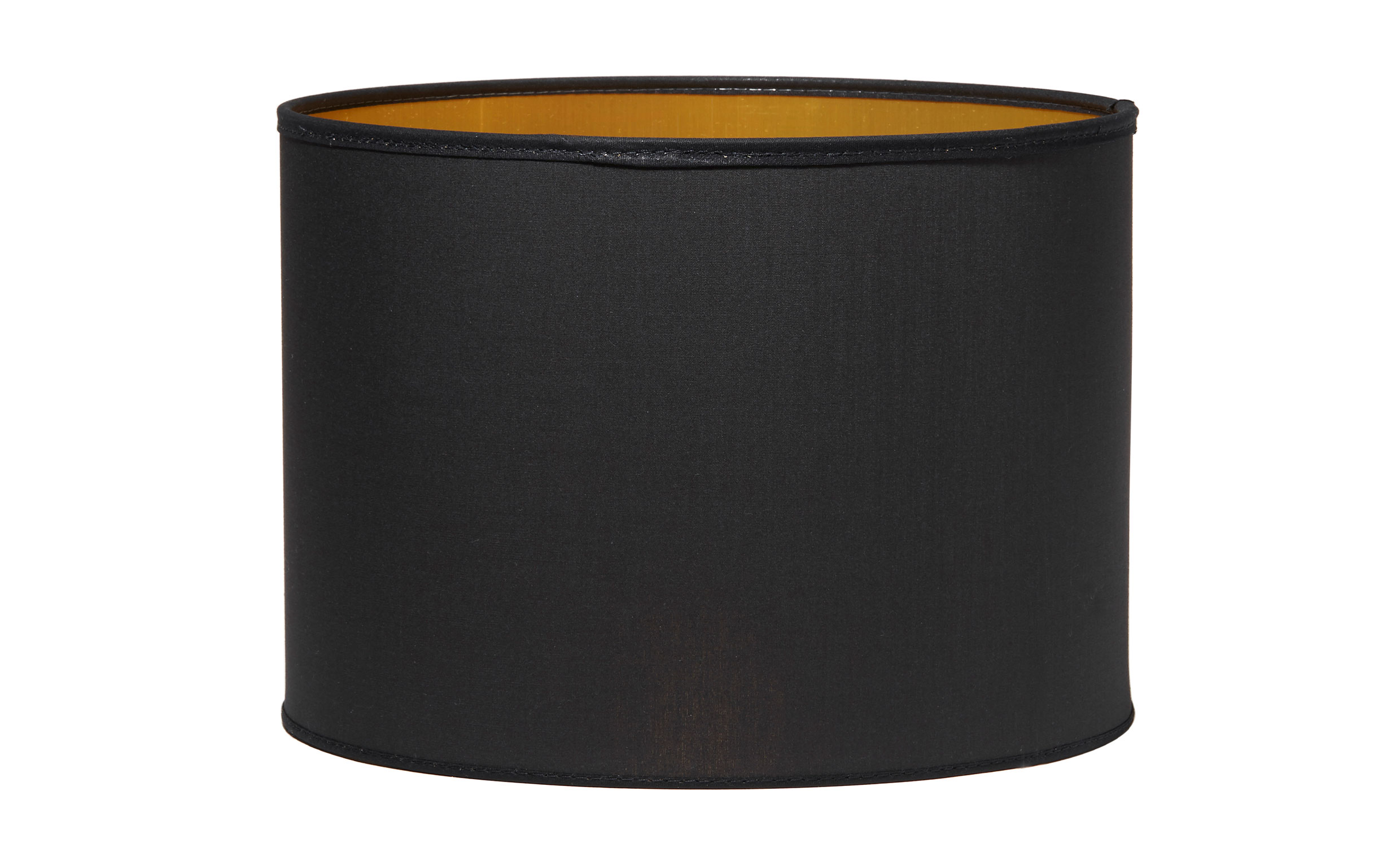 SARA Lampskrm 30cm Svart/guld