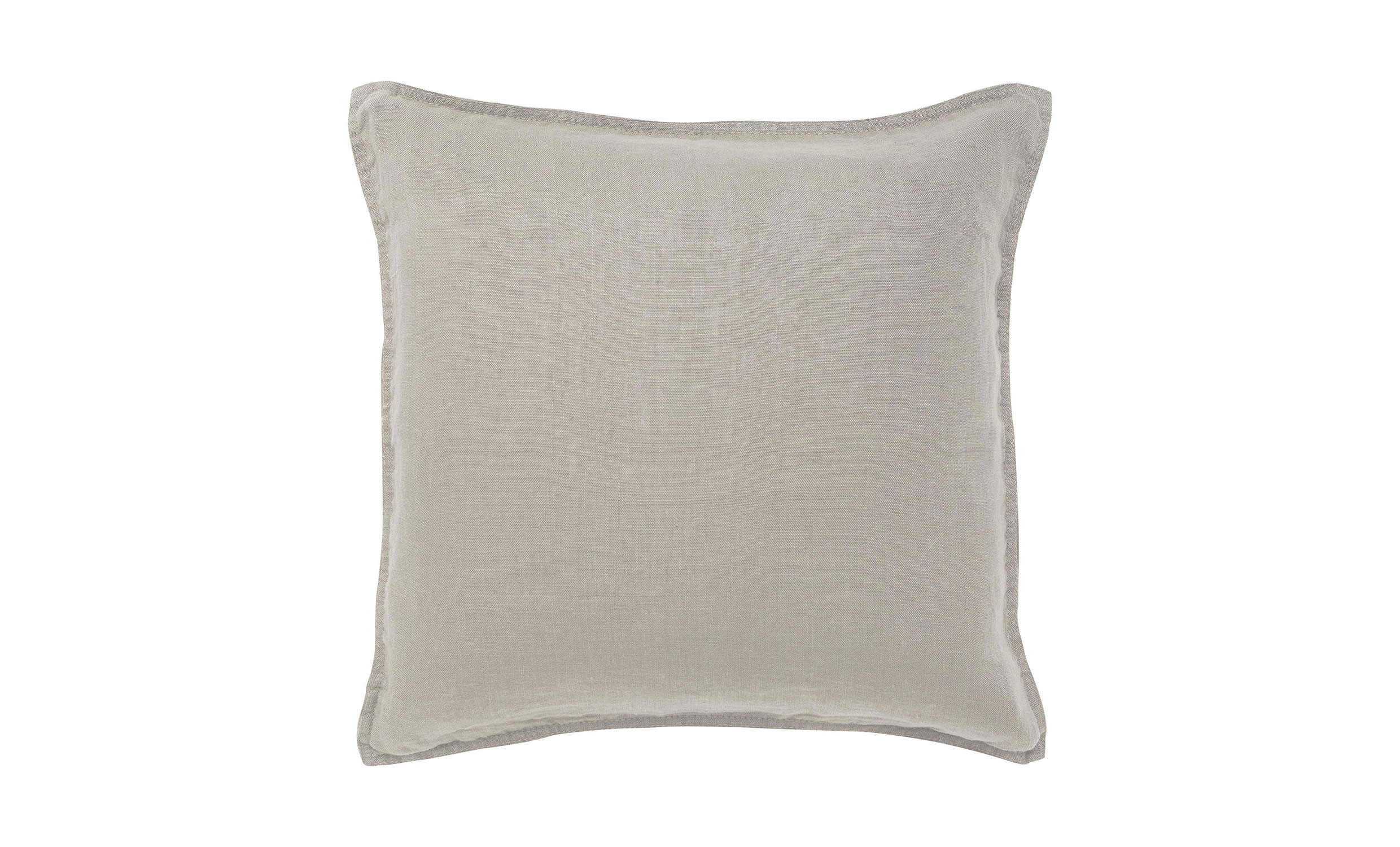 JULIE Kuddfodral Lin/Vit 45x45cm