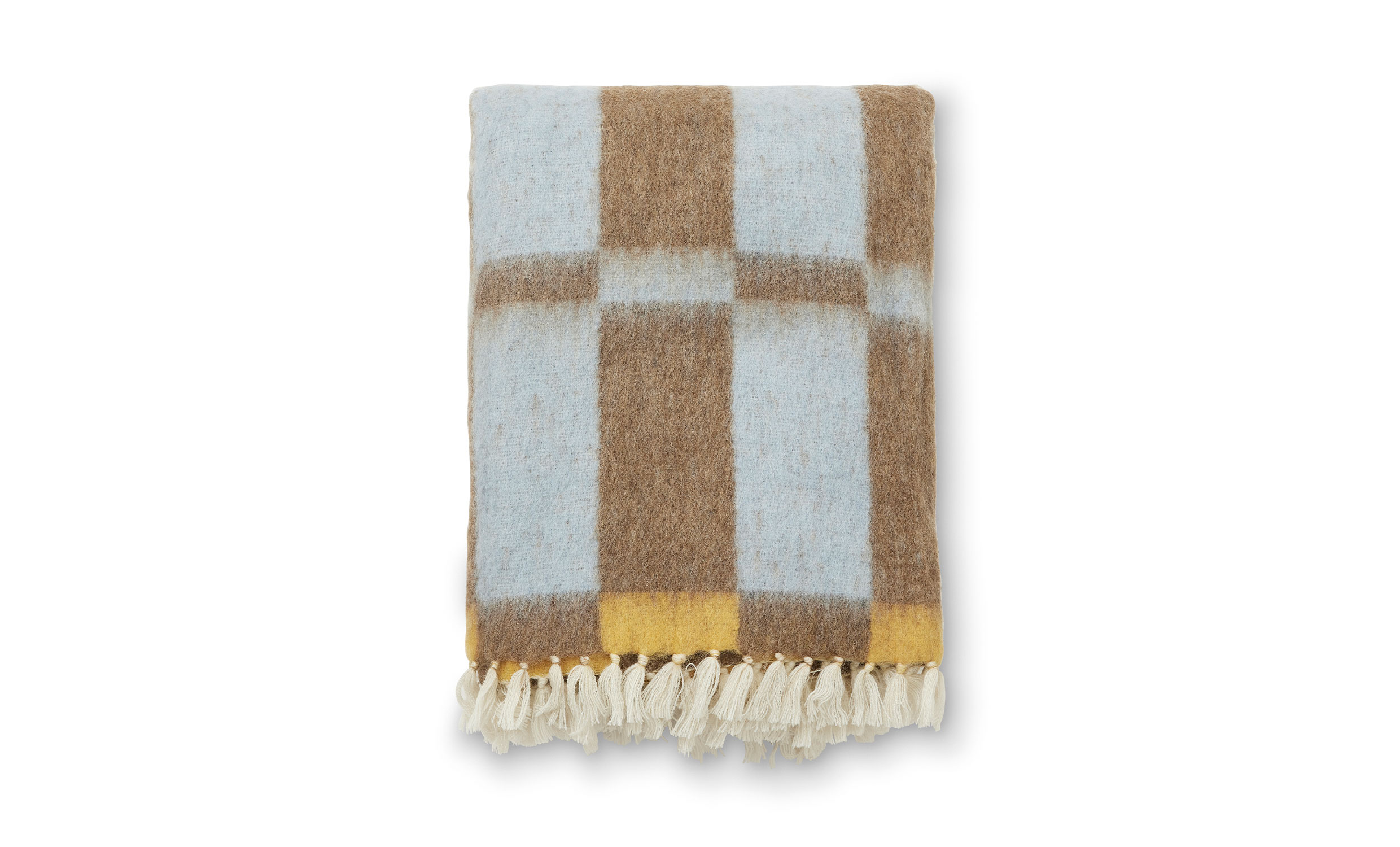 ZARA Pläd 130x170 Brun