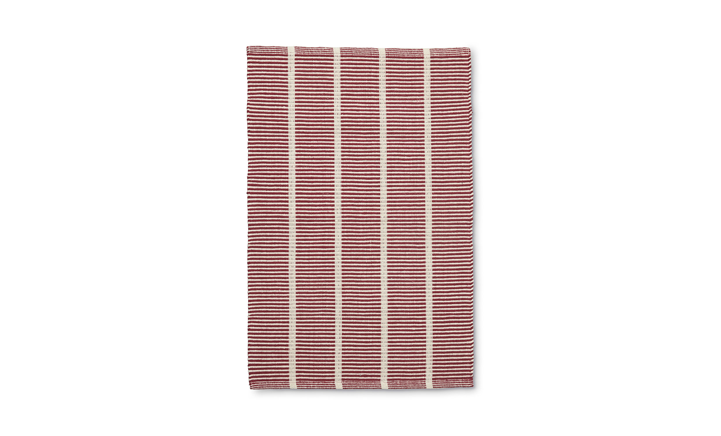 LAGAN Matta 60x90 Röd/Offwhite