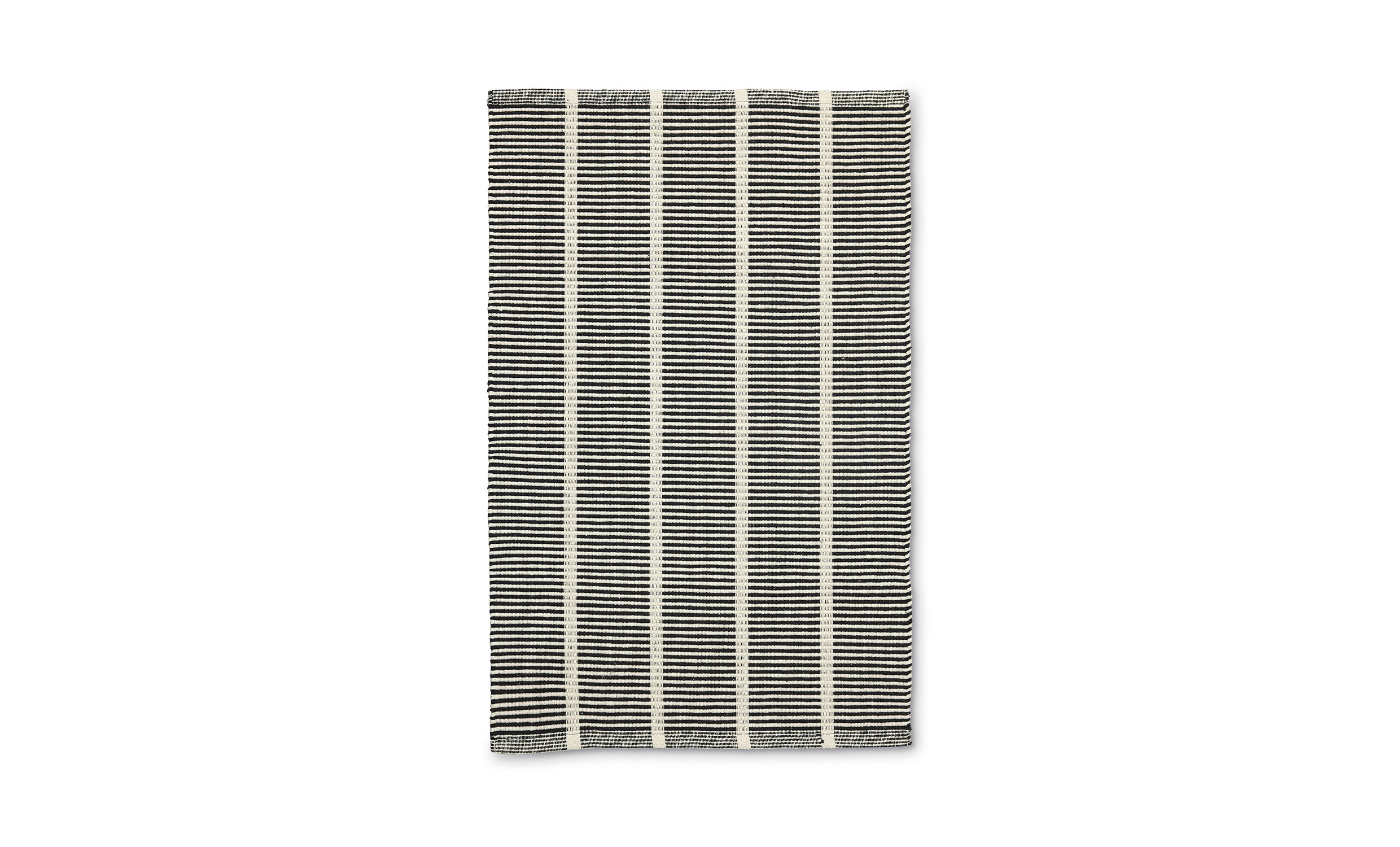 LAGAN Matta 60x90 Svart/Offwhite