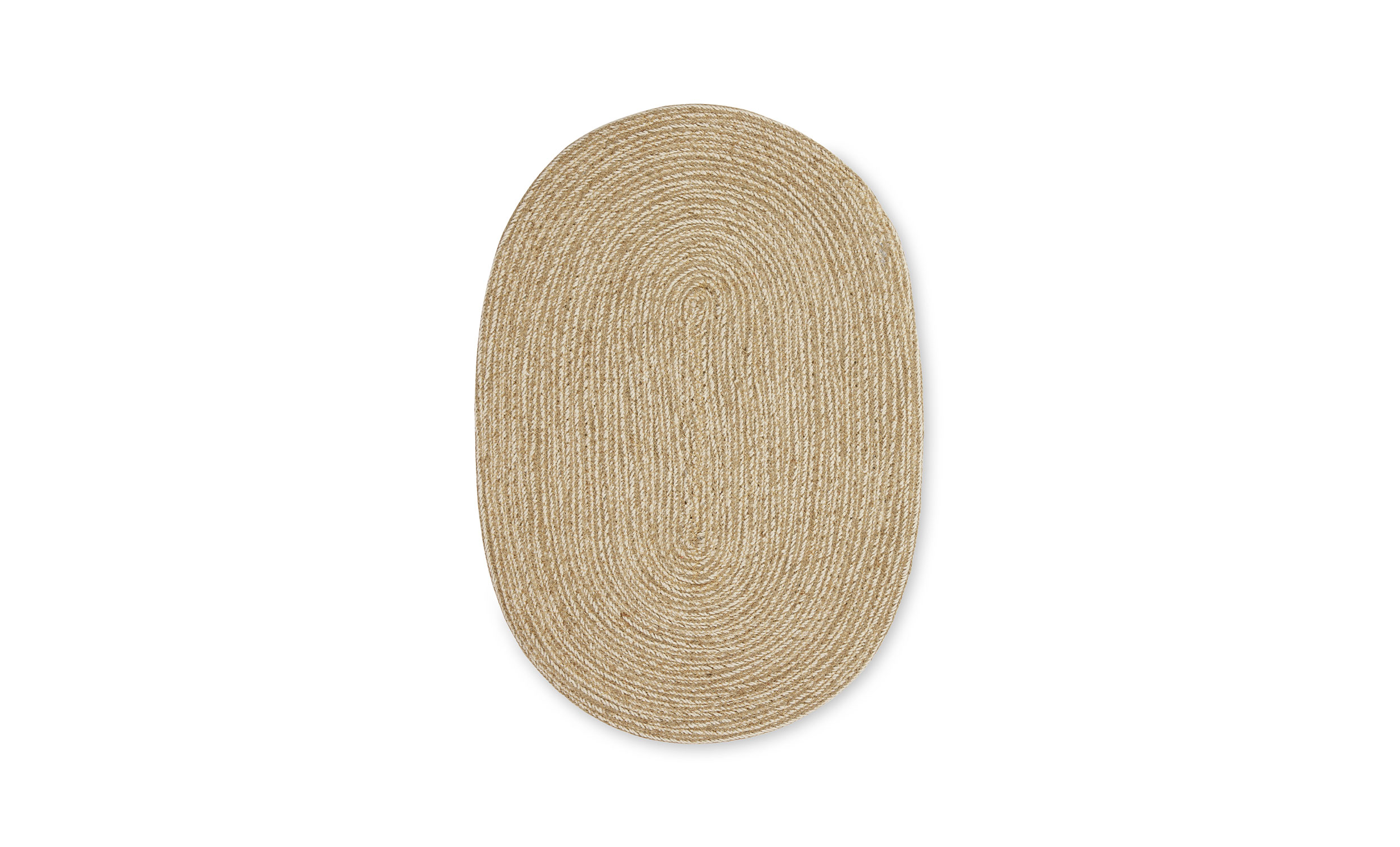 MIRIAM Tablett 35x45 Oval Natur