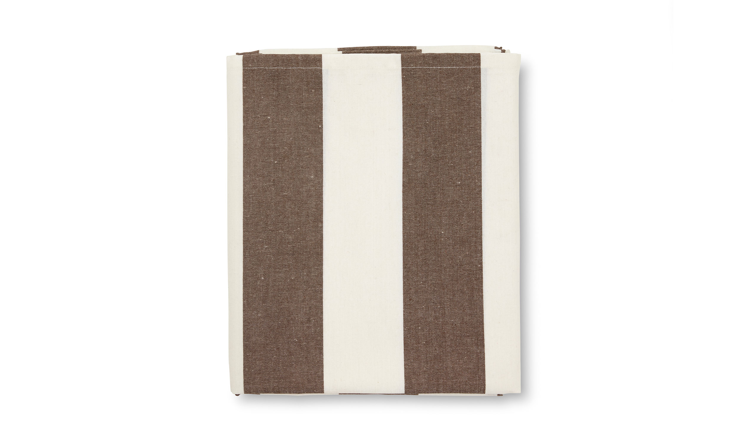 STRIATO Vaxduk 140x260 Brun