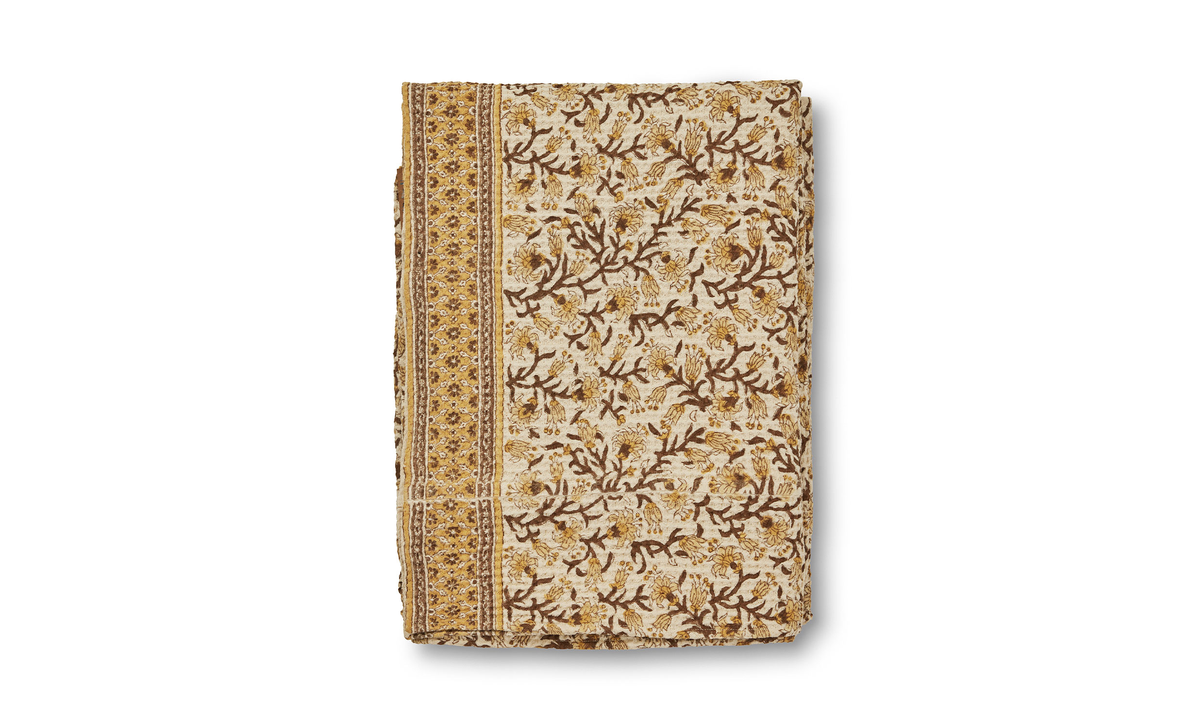 AURELIA Duk 140x280 Gul/Brun