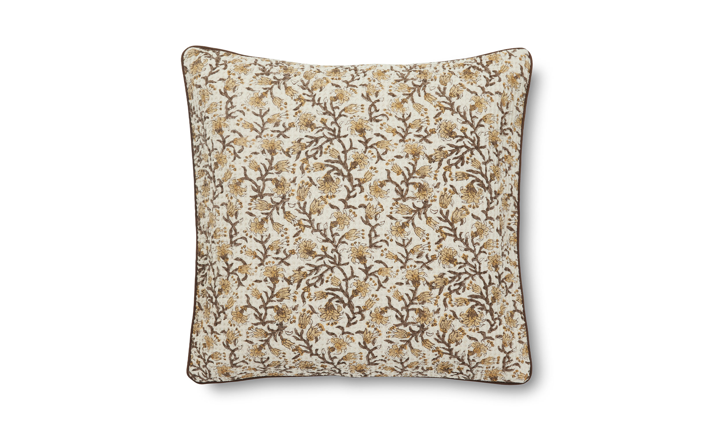AURELIA Kuddfodral 50x50 Gul/Brun