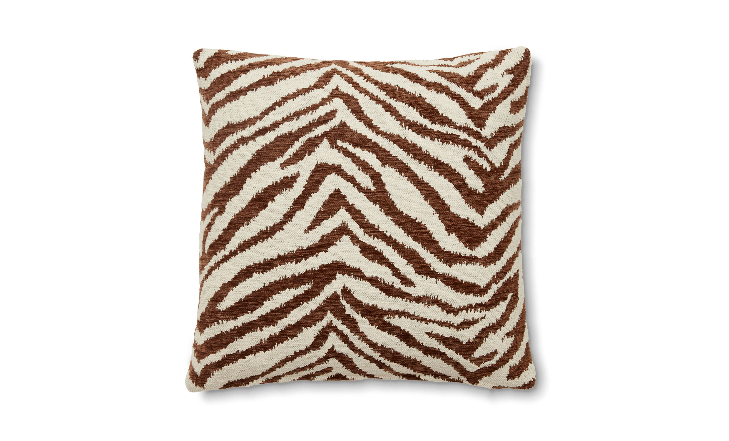 ZIRA Kuddfodral 50x50 Offwhite/Brun